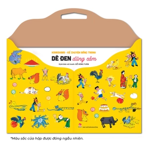 kamishibai - kể chuyện bằng tranh - dê đen dũng cảm - bản đặc biệt