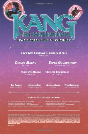 kang the conqueror: only myself left to conquer