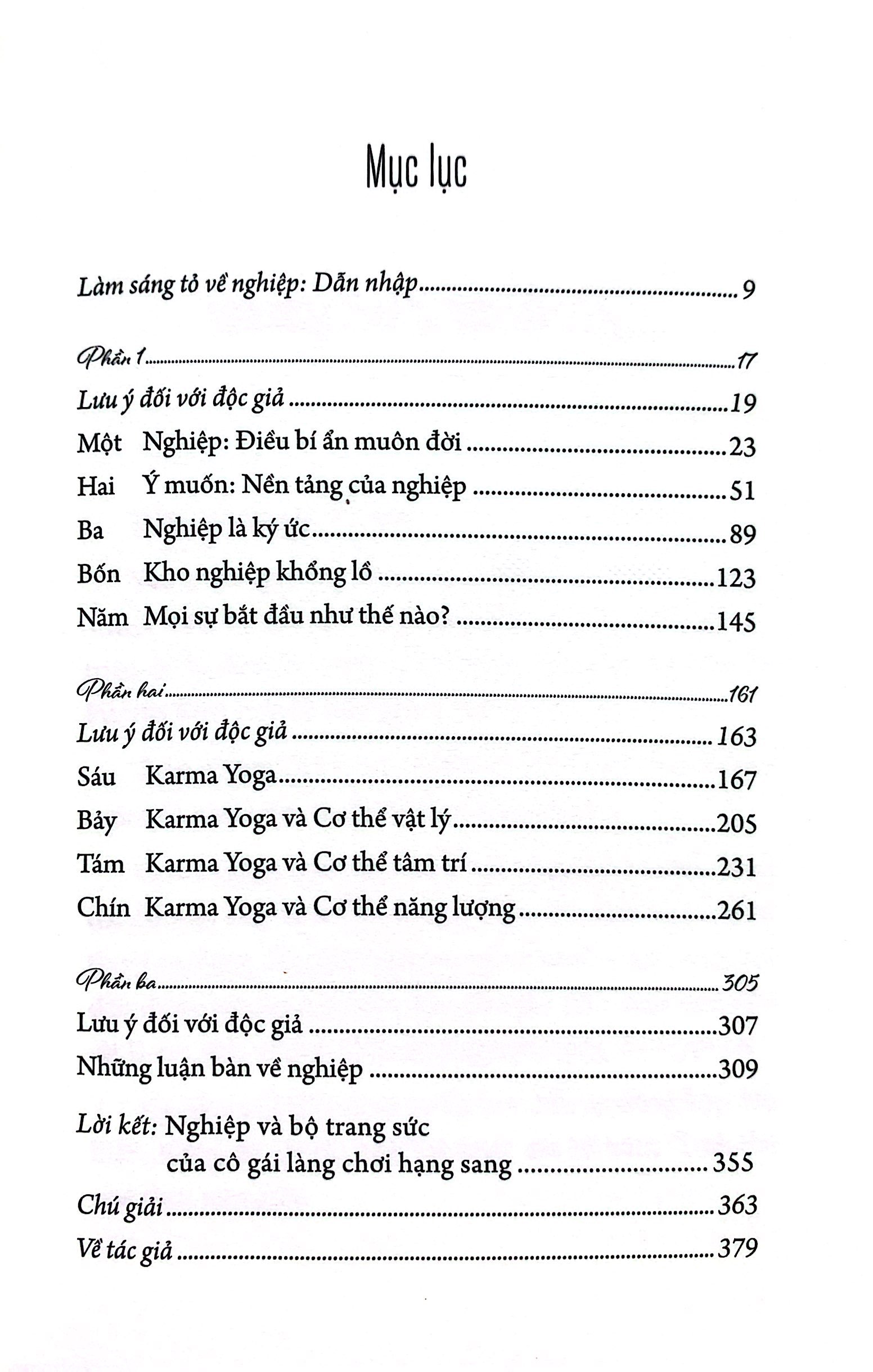 karma - nghiệp: chỉ dẫn kiến tạo vận mệnh của một yogi