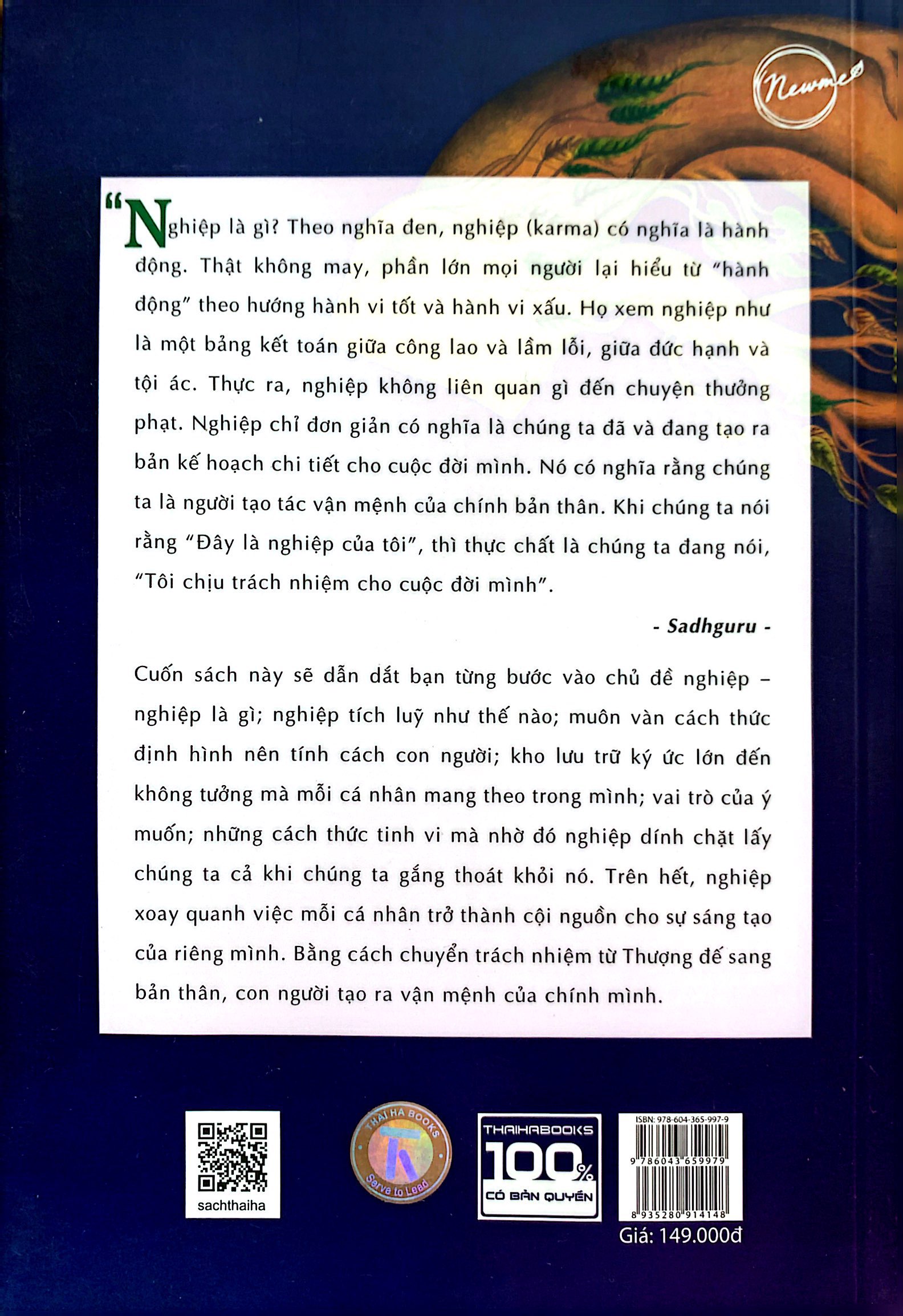 karma - nghiệp: chỉ dẫn kiến tạo vận mệnh của một yogi