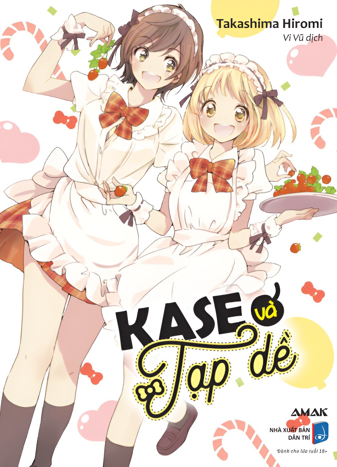 kase và tạp dề - tặng kèm postcard hai mặt “tuổi thanh xuân” + sticker chibi + clearcard “biển hoa” + poster a3