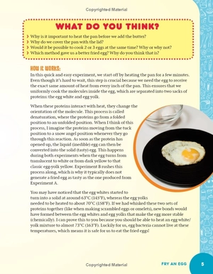 kate the chemist: the awesome book of edible experiments for kids