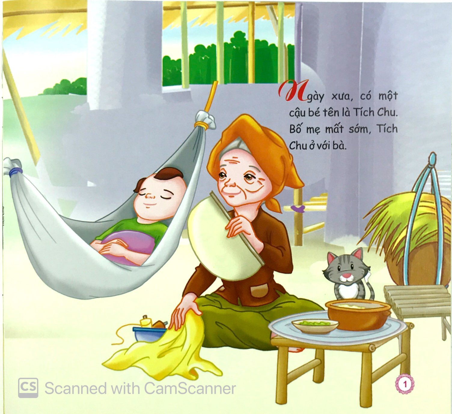 kể chuyện bé nghe - cậu bé tích chu (tái bản 2023)