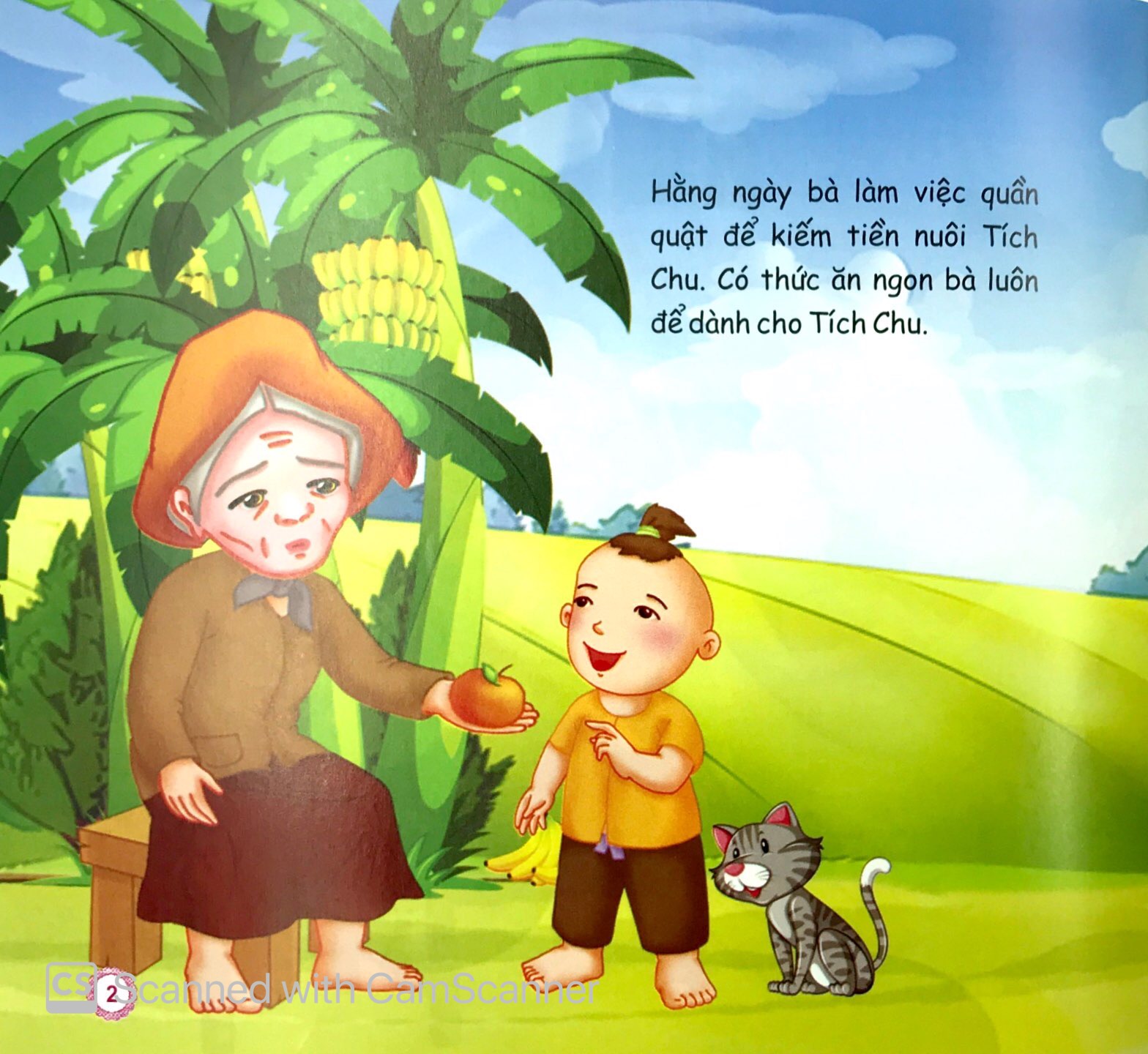 kể chuyện bé nghe - cậu bé tích chu (tái bản 2023)