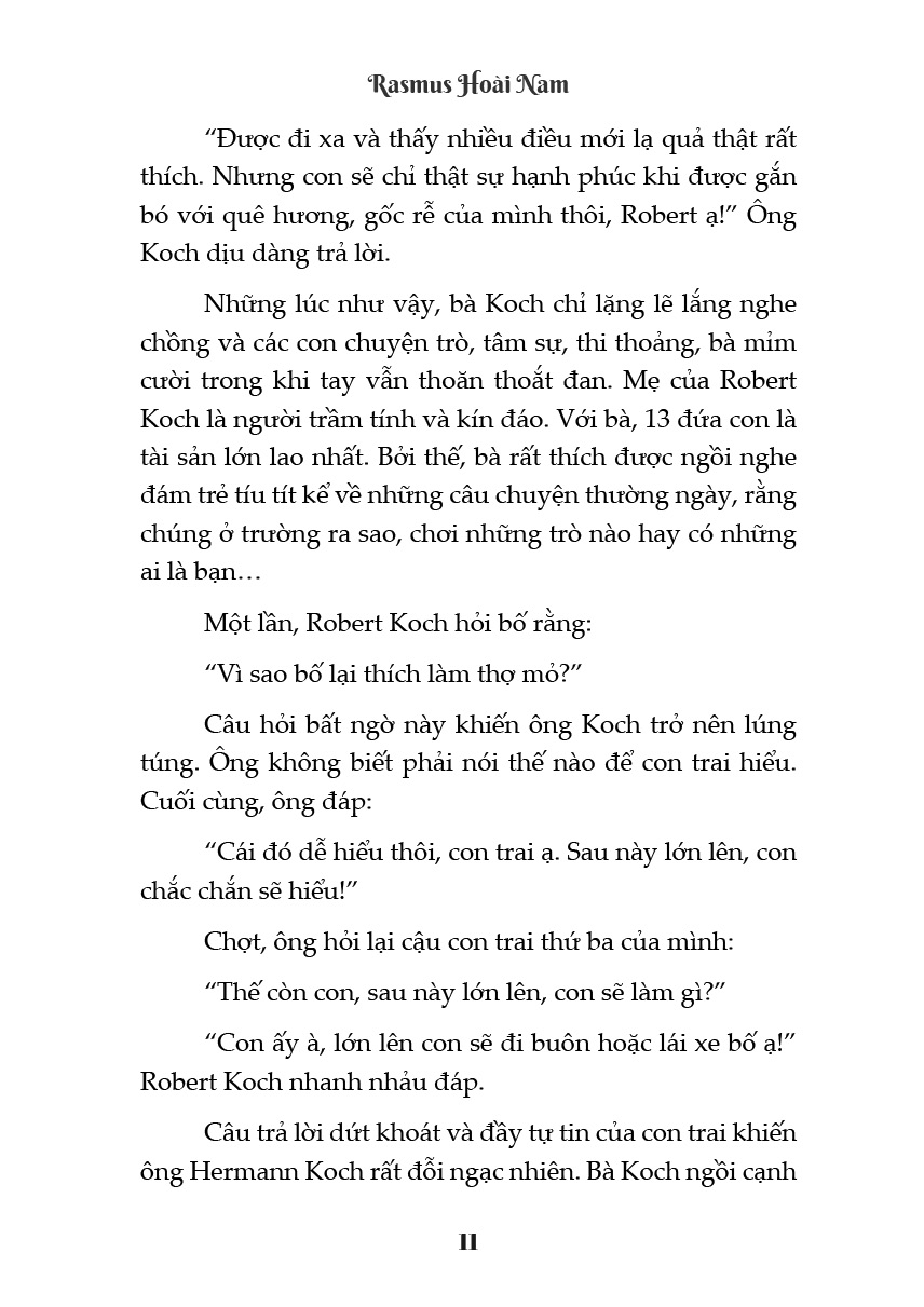 kể chuyện cuộc đời các thiên tài - heinrich hermann robert koch - nhà vi trùng học tài ba