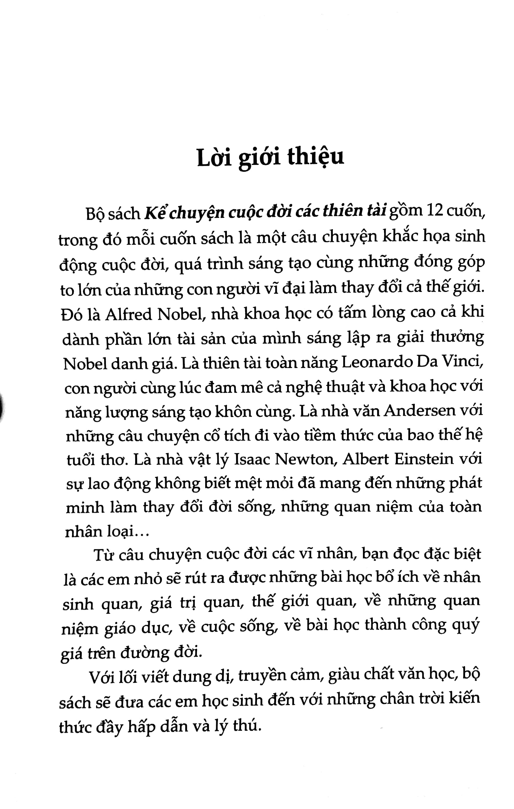 kể chuyện cuộc đời các thiên tài: leonardo da vinci - thiên tài toàn năng