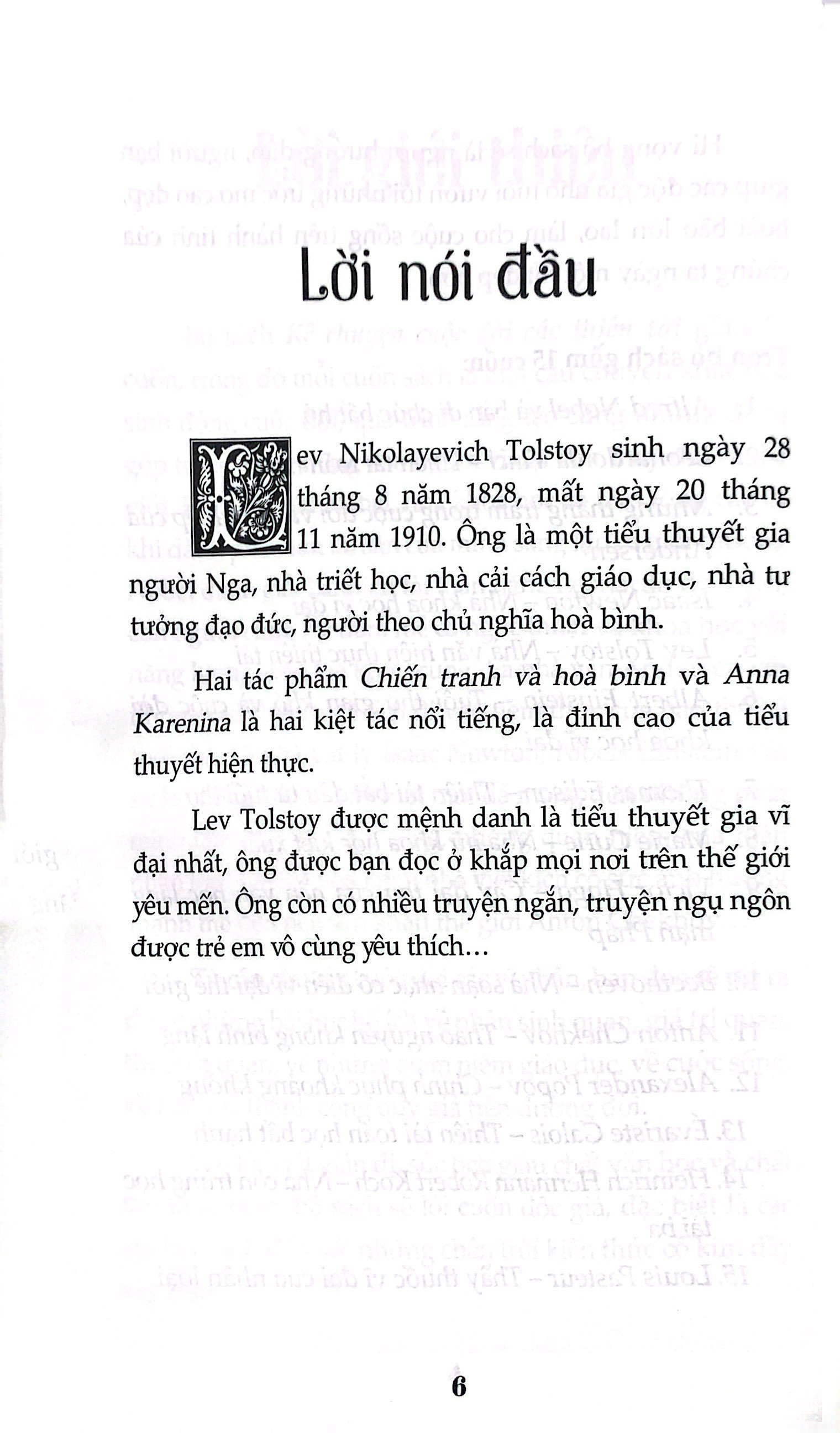 kể chuyện cuộc đời các thiên tài: lev tolstoy - nhà văn hiện thực thiên tài