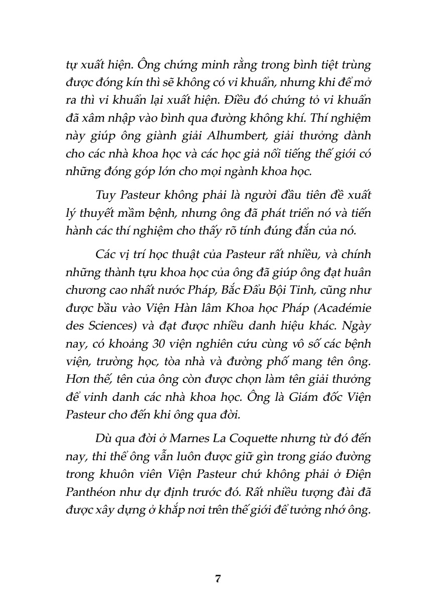 kể chuyện cuộc đời các thiên tài - louis pasteur - thầy thuốc vĩ đại của nhân loại