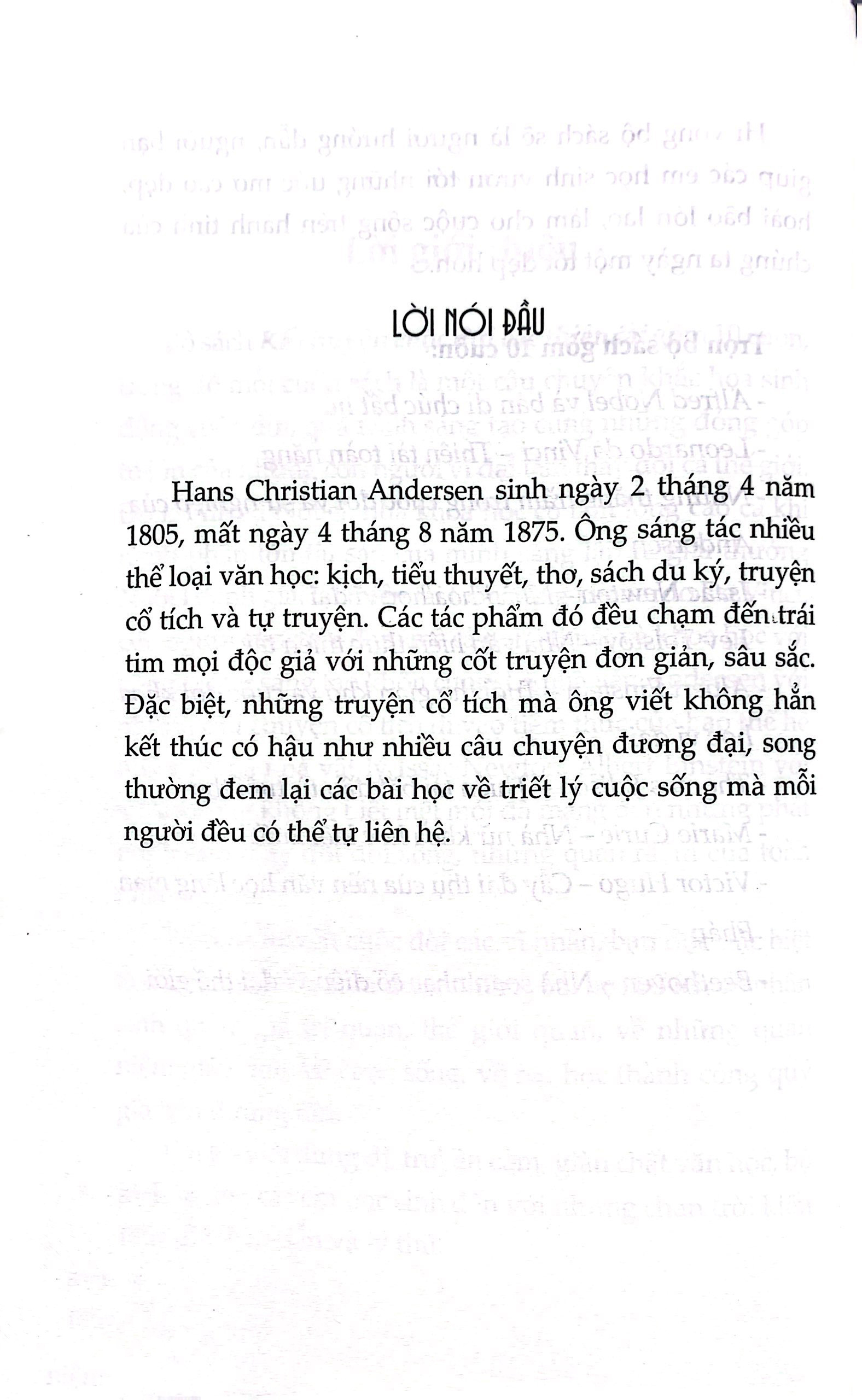 kể chuyện cuộc đời các thiên tài: những thăng trầm trong cuộc đời và sự nghiệp của andersen