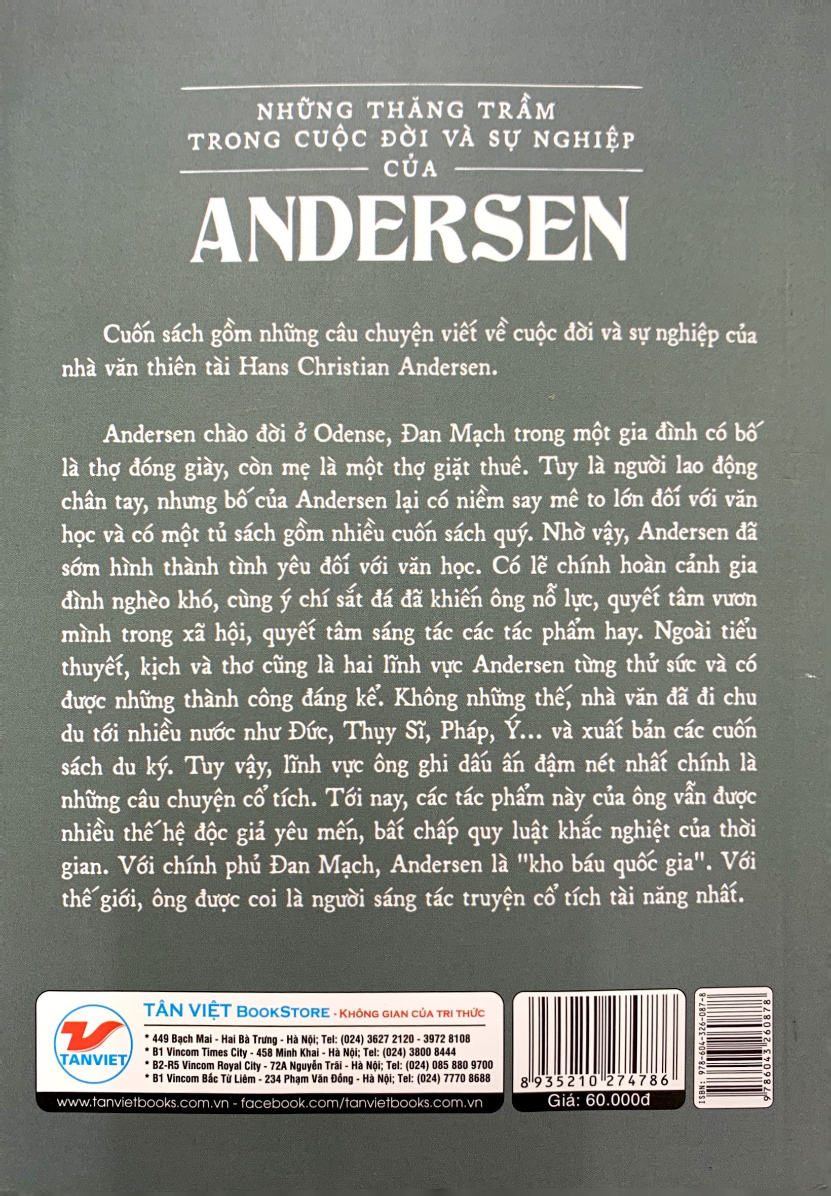 kể chuyện cuộc đời các thiên tài: những thăng trầm trong cuộc đời và sự nghiệp của andersen