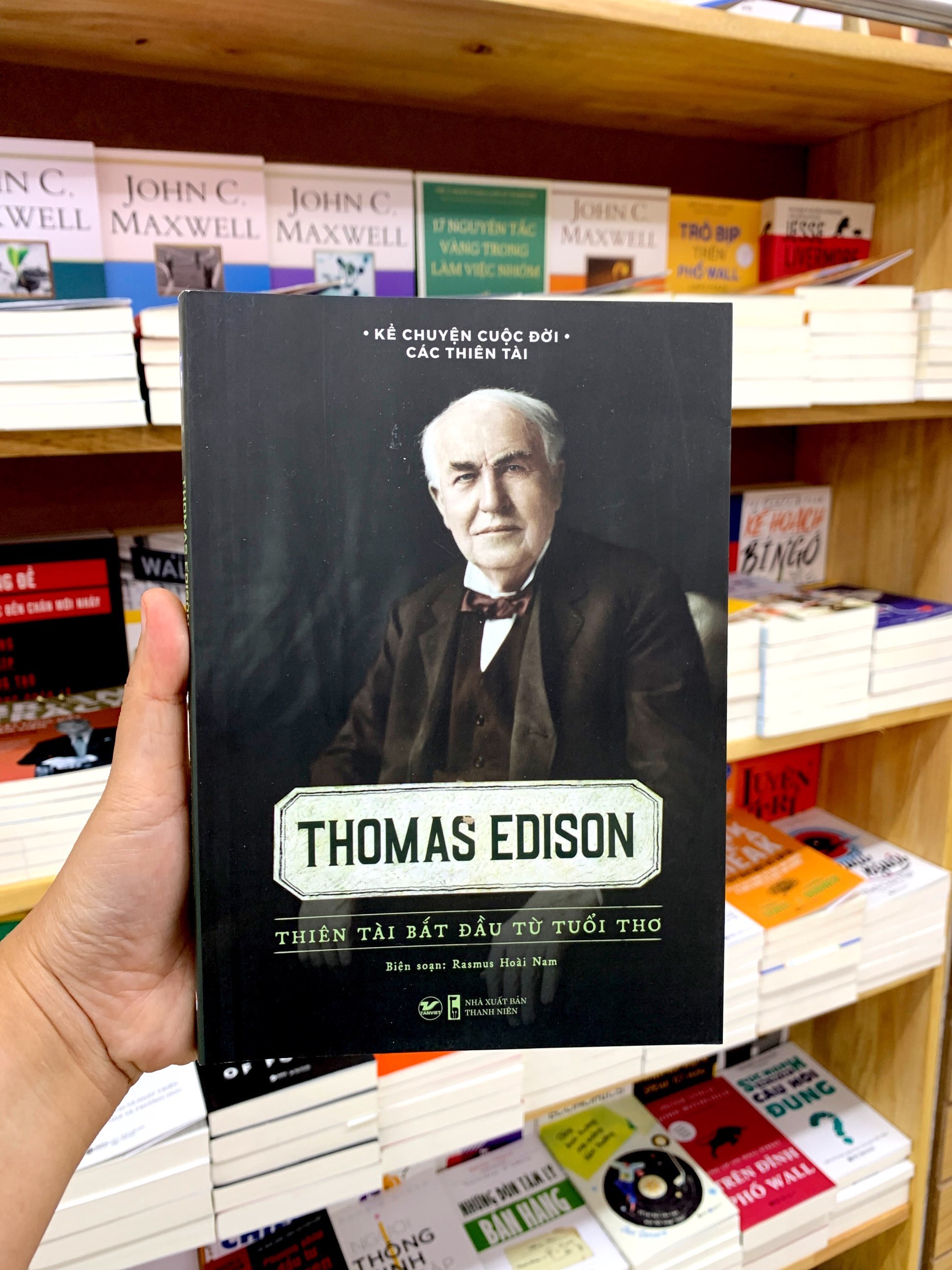 kể chuyện cuộc đời các thiên tài: thomas edison - thiên tài bắt đầu từ tuổi thơ