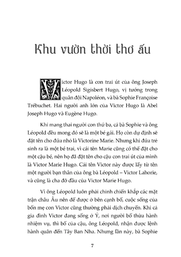 kể chuyện cuộc đời các thiên tài: victor hugo - cây đại thụ của nên văn học lãng mạn pháp