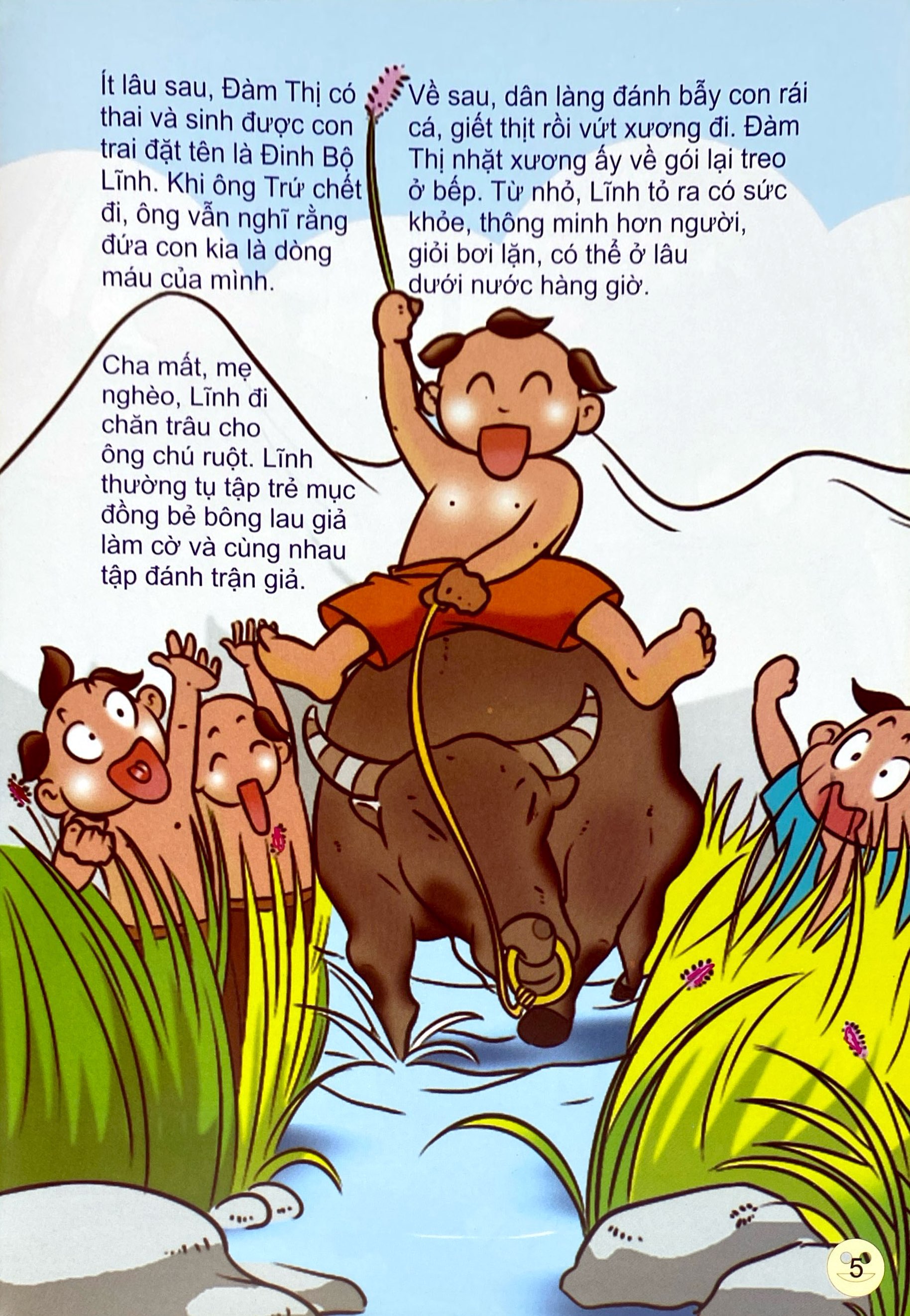 Kể Chuyện Danh Nhân Lịch Sử - Hoàng Đế Cờ Lau - Đinh Tiên Hoàng