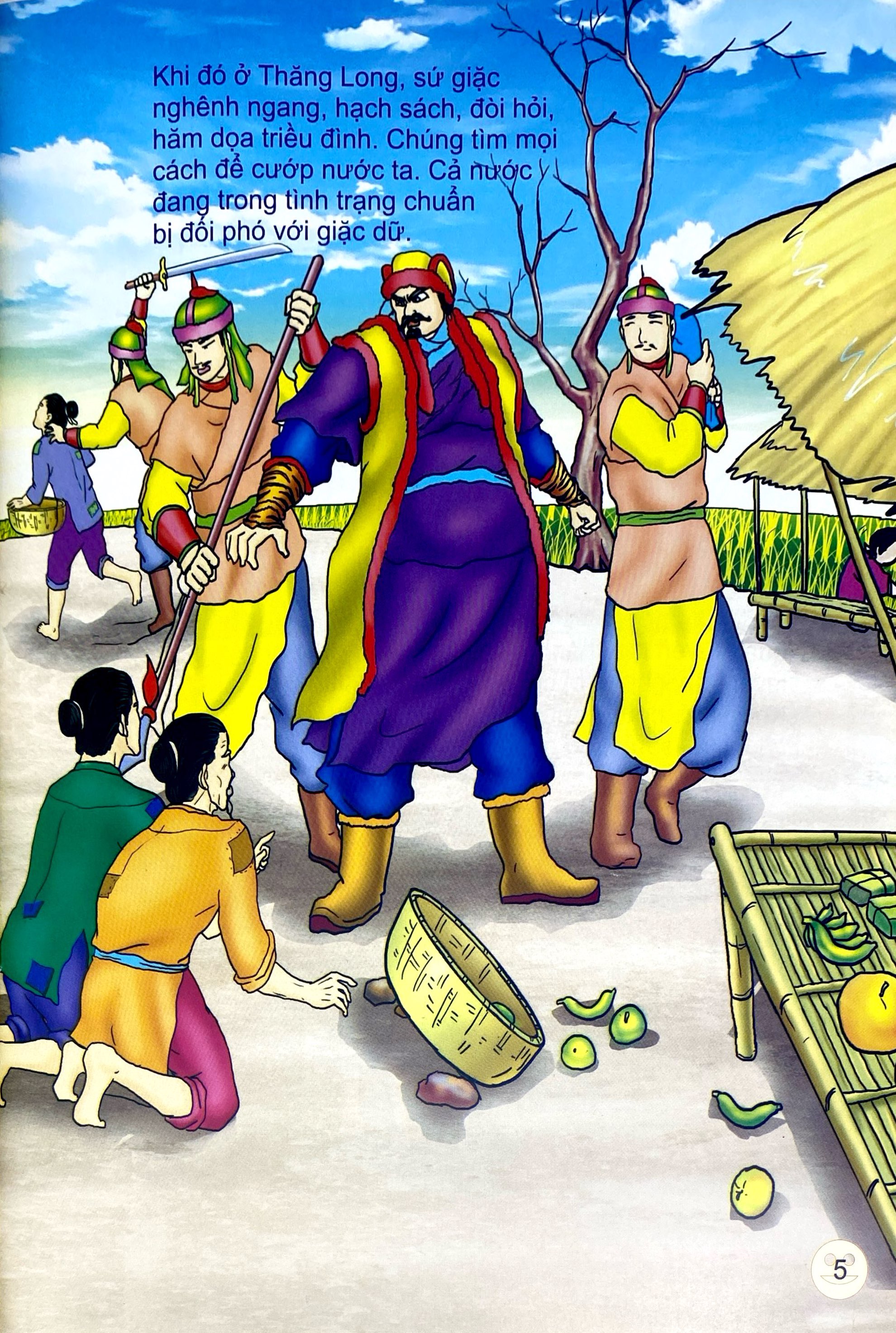 Kể Chuyện Danh Nhân Lịch Sử - Phạm Ngũ Lão - Ngồi Đan Sọt Lo Việc Nước