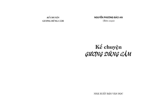 kể chuyện gương dũng cảm (tái bản)