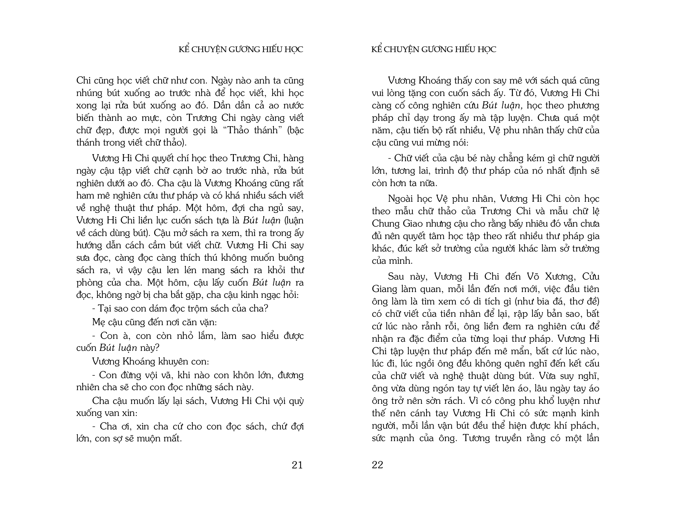 kể chuyện gương hiếu học (tái bản 2023)