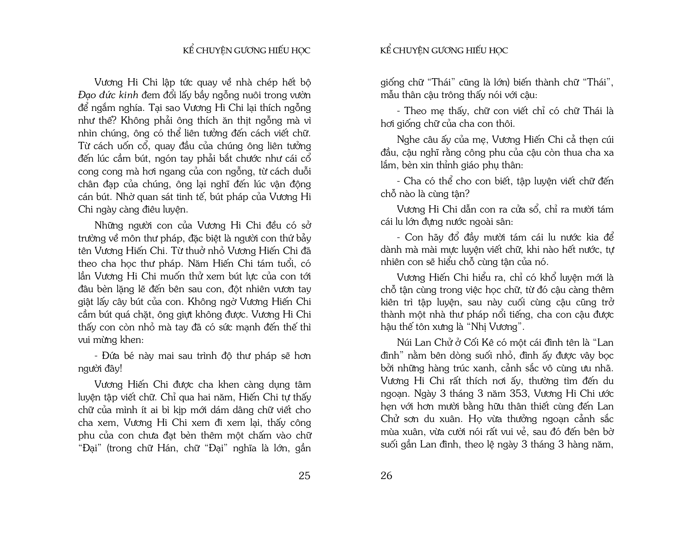 kể chuyện gương hiếu học (tái bản 2023)