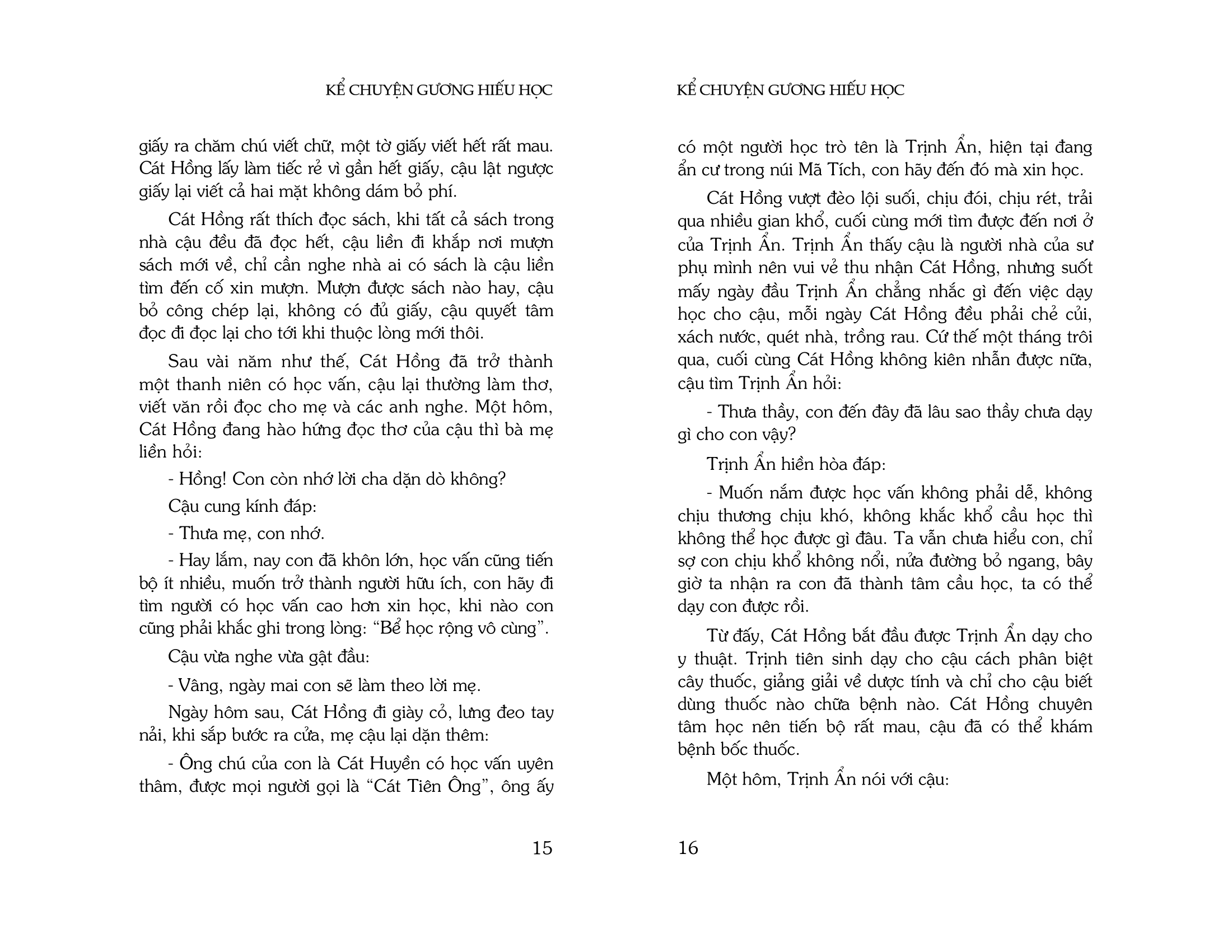 kể chuyện gương hiếu học (tái bản 2023)