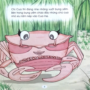 kể chuyện mẫu giáo: vì sao cua lại bò ngang?