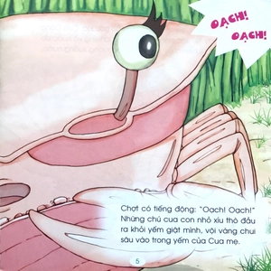 kể chuyện mẫu giáo: vì sao cua lại bò ngang?