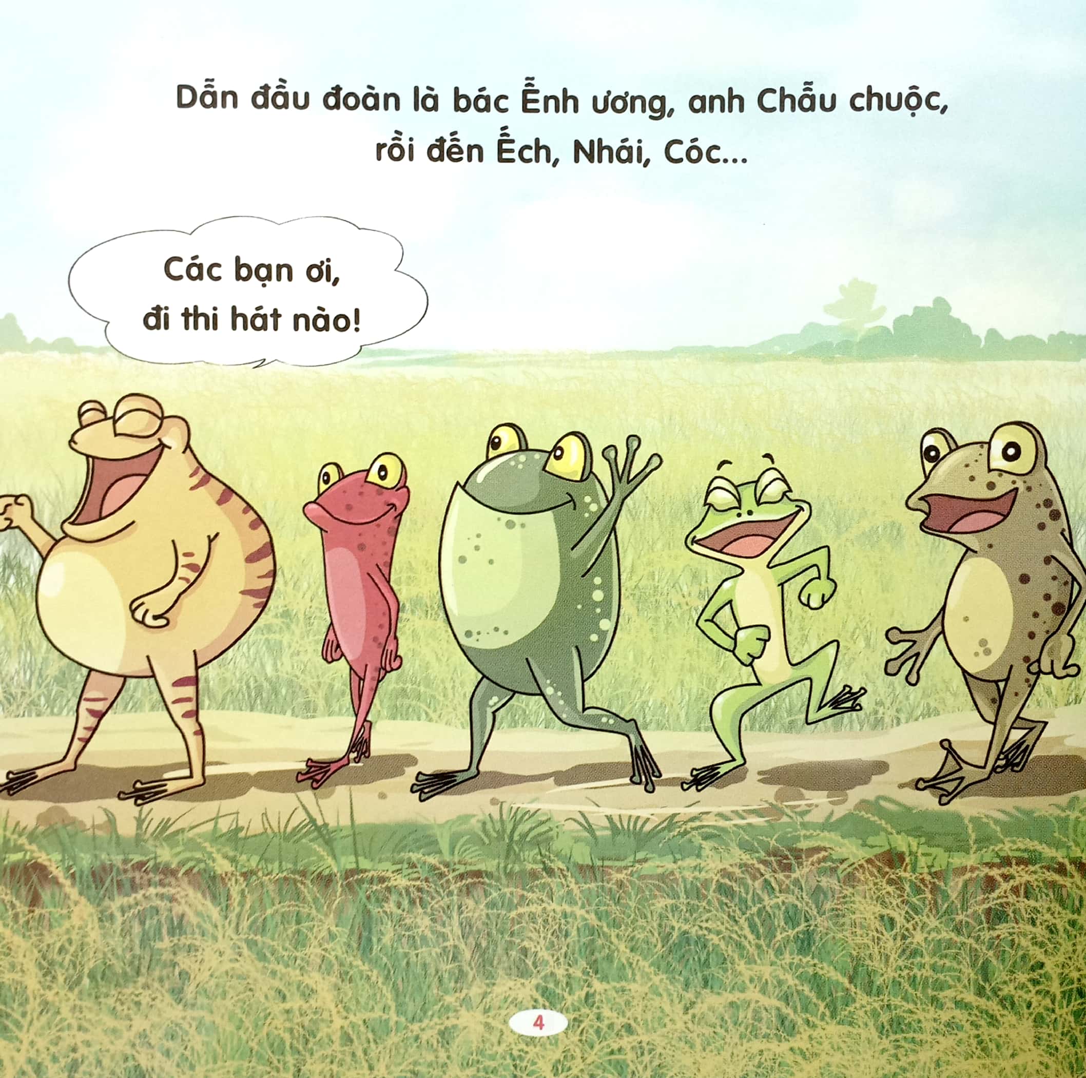 kể chuyện mẫu giáo - vì sao ếch hát hay?