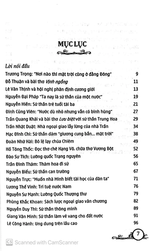 kể chuyện sứ thần việt nam