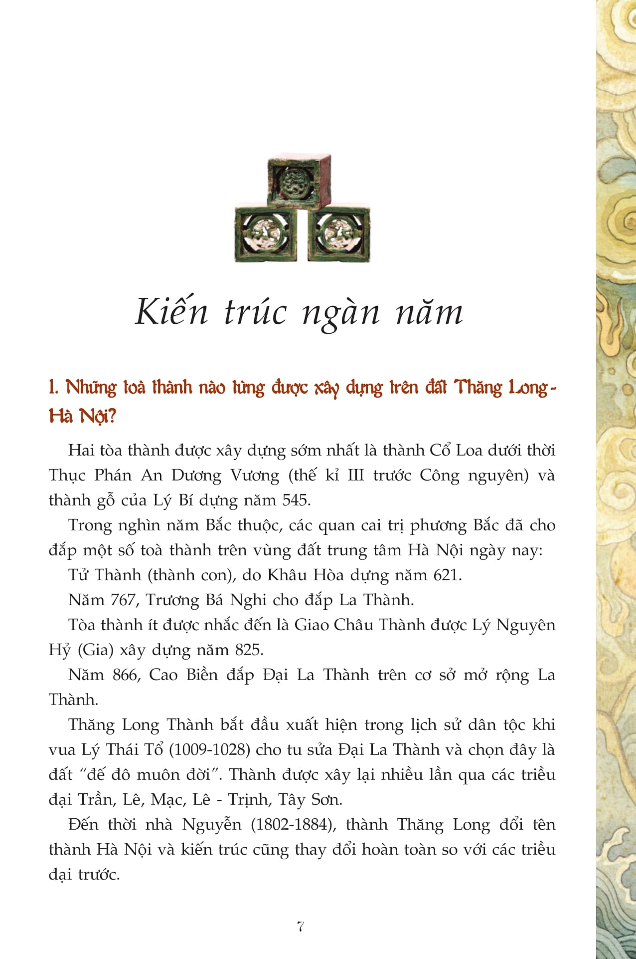 kể chuyện thăng long-hà nội - kiến trúc ngàn năm (tái bản 2024)