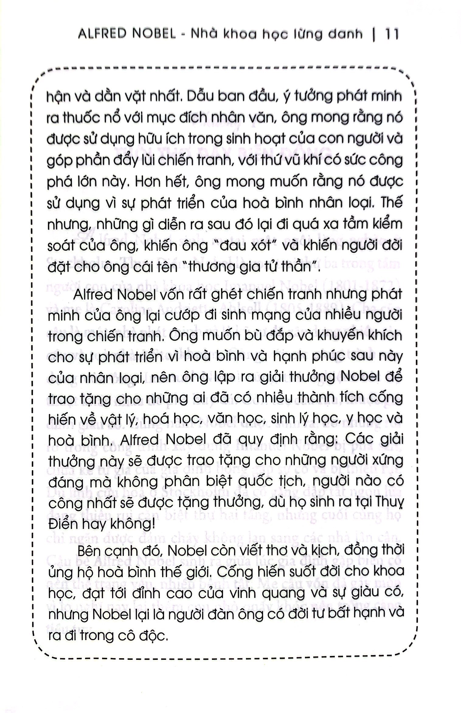 kể chuyện thiên tài nổi tiếng - alfred nobel - nhà khoa học lừng danh