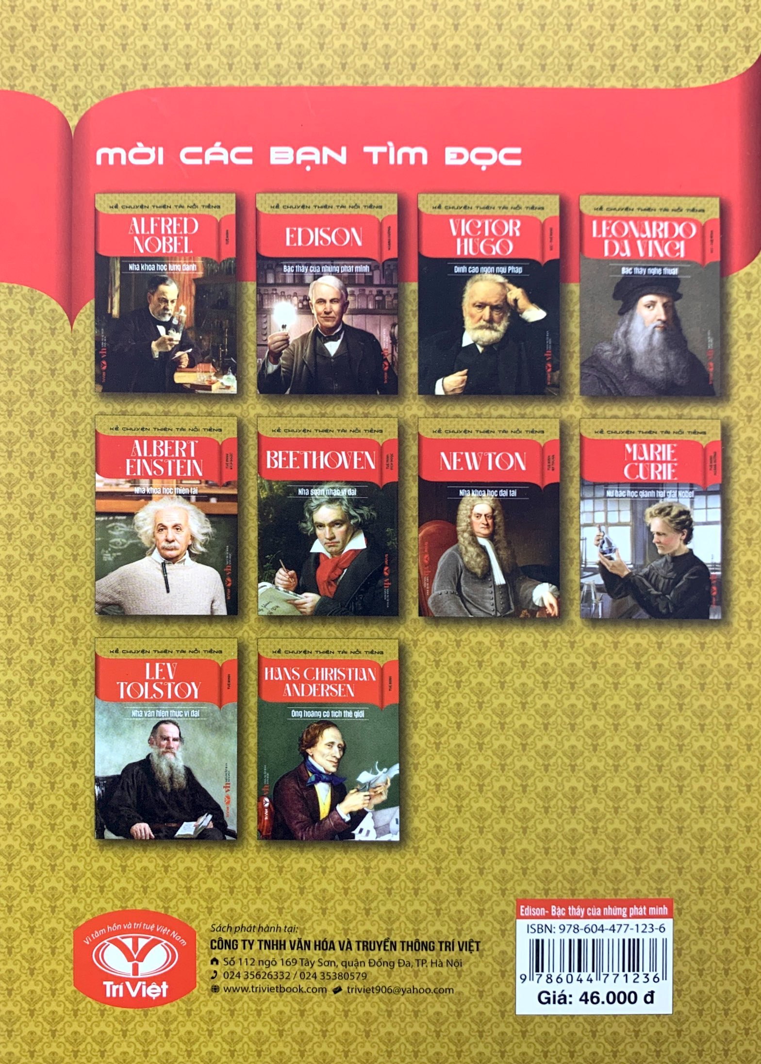 kể chuyện thiên tài nổi tiếng - edison - bậc thầy của những phát minh