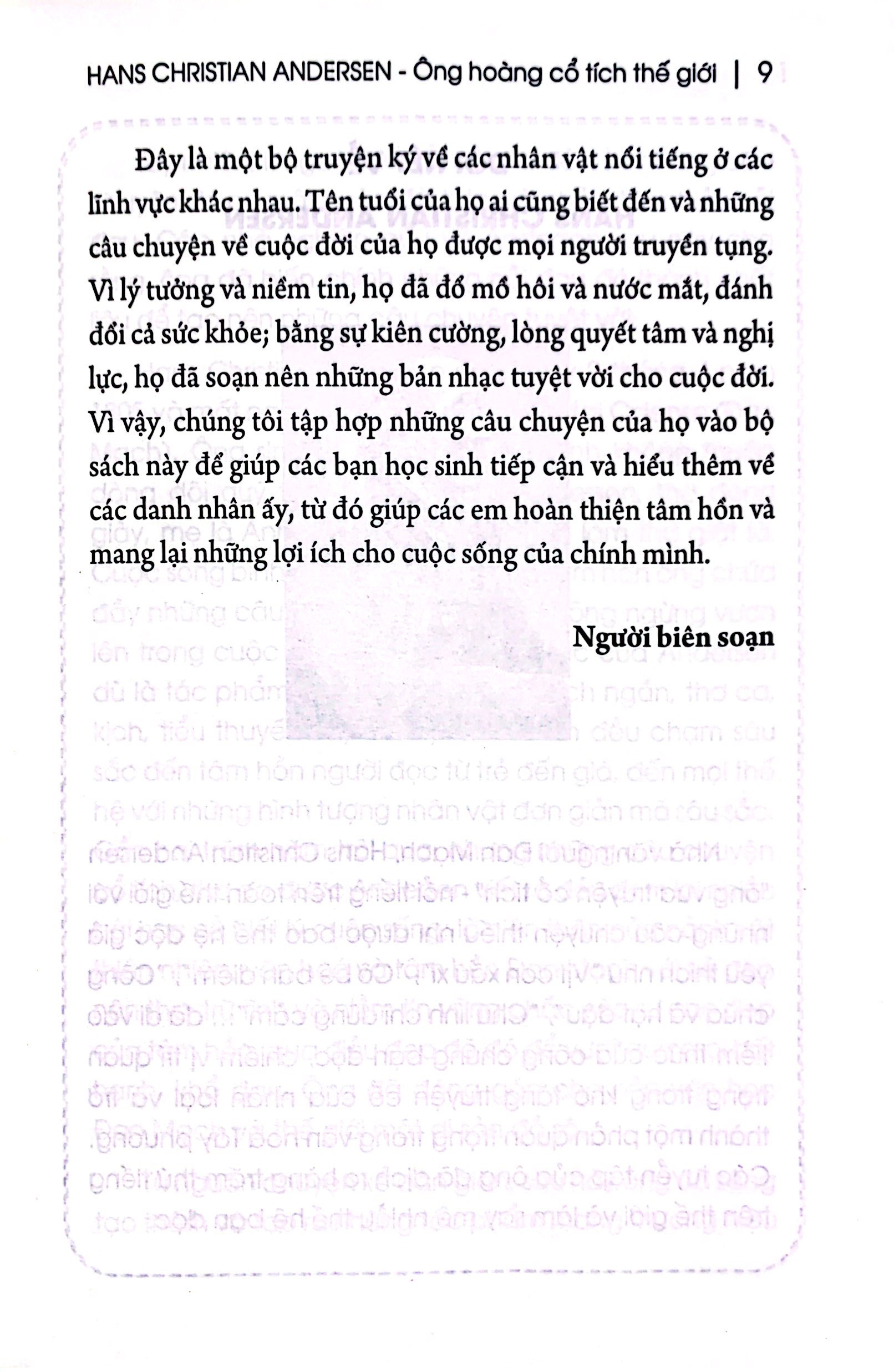 kể chuyện thiên tài nổi tiếng - hans christian andersen- ông hoàng cổ tích thế giới