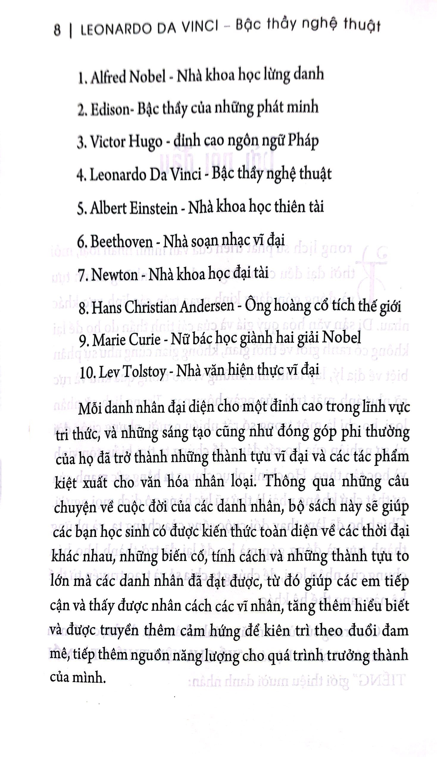 kể chuyện thiên tài nổi tiếng - leonardo da vinci - bậc thầy nghệ thuật