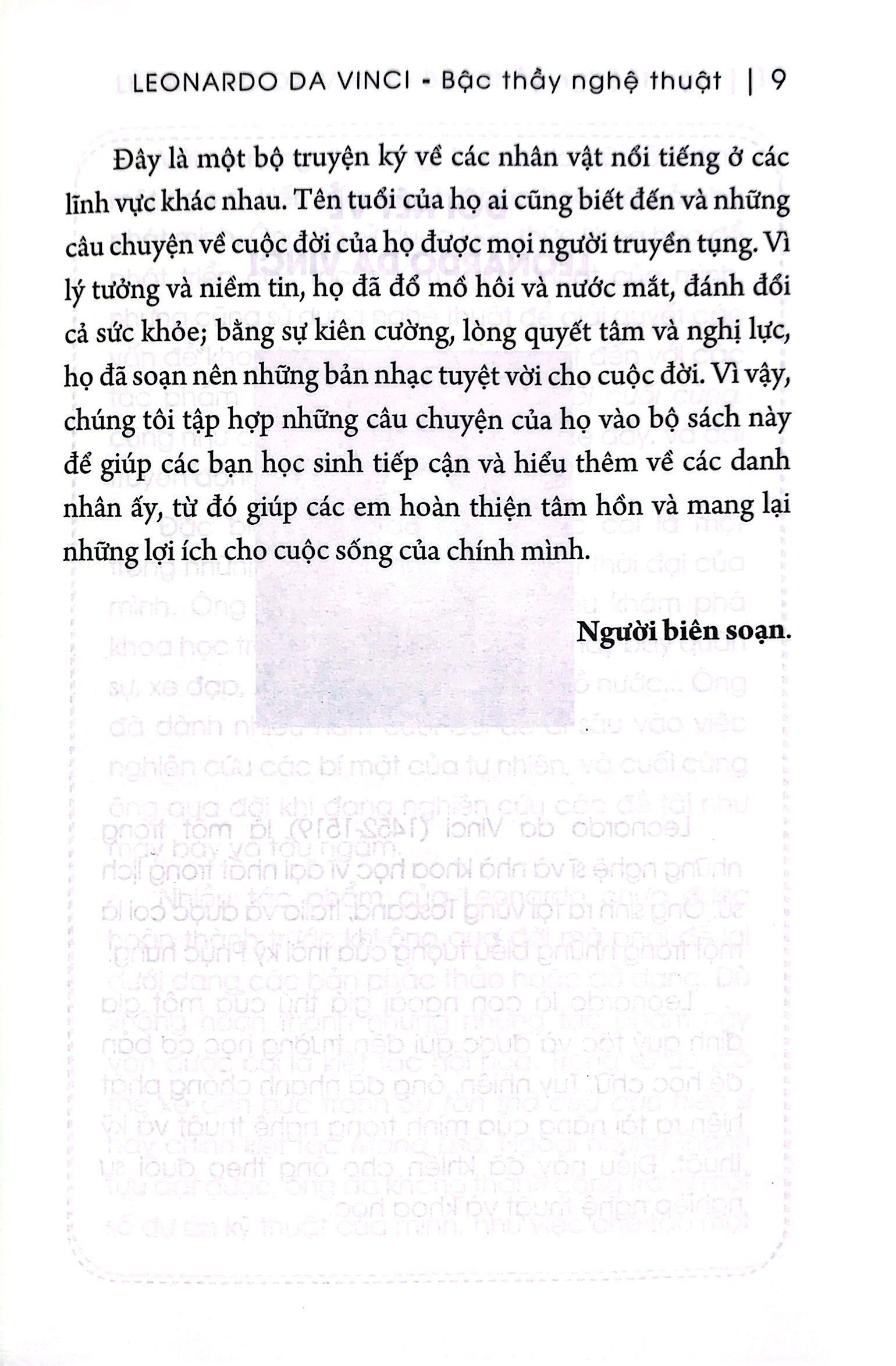 kể chuyện thiên tài nổi tiếng - leonardo da vinci - bậc thầy nghệ thuật