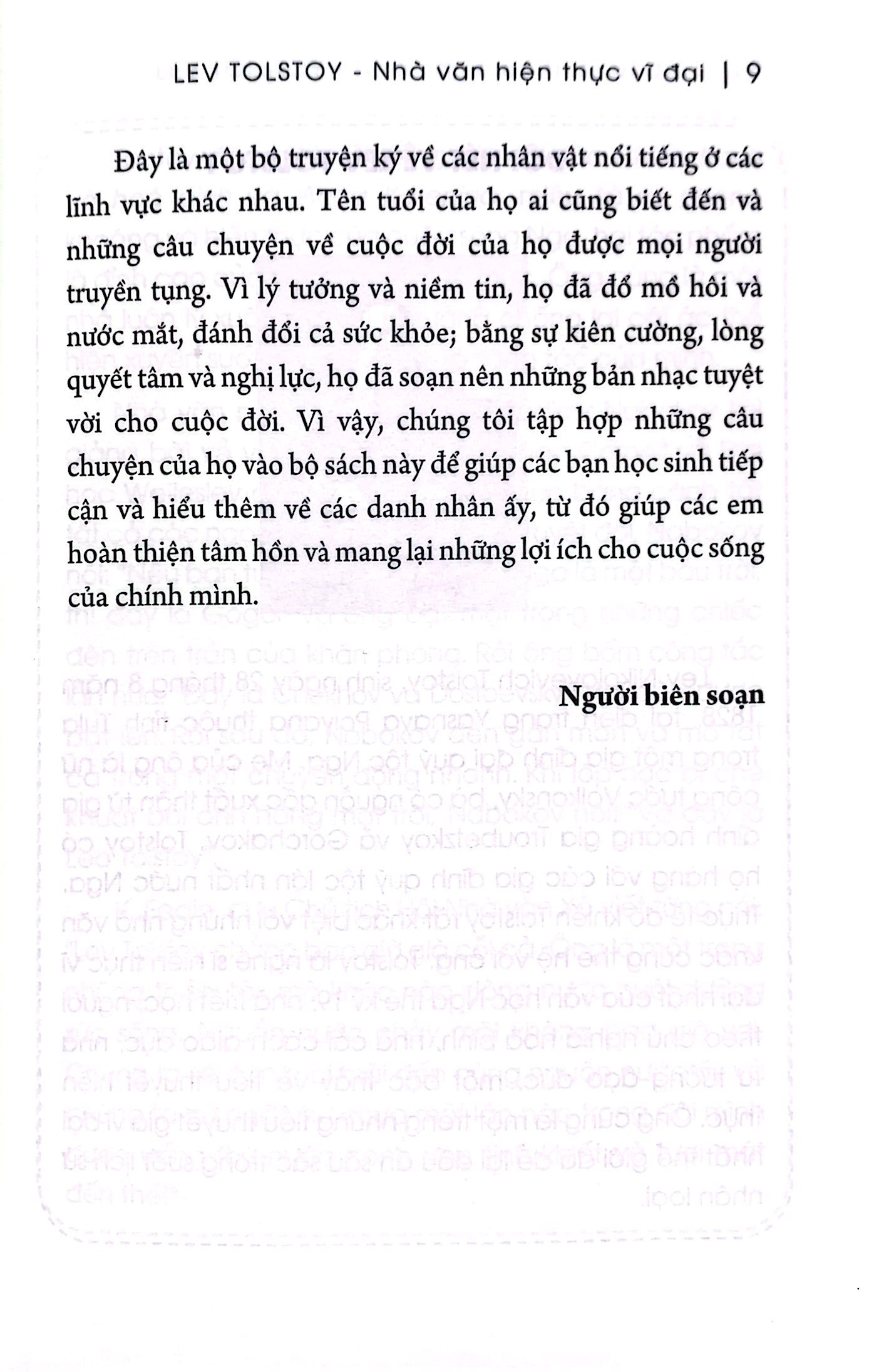 kể chuyện thiên tài nổi tiếng - lev tolstoy - nhà văn hiện thực vĩ đại