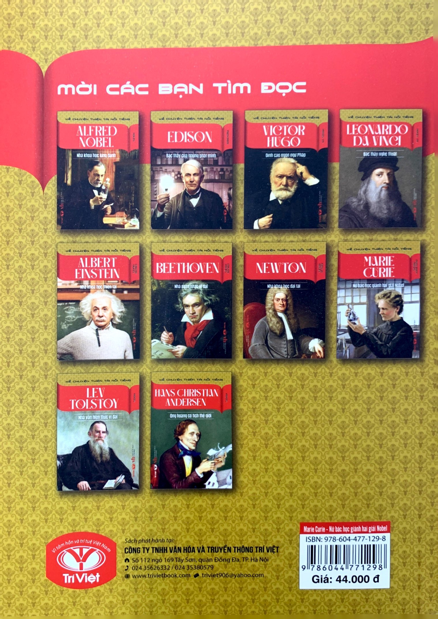 kể chuyện thiên tài nổi tiếng - marie curie - nữ bác học giành hai giải nobel