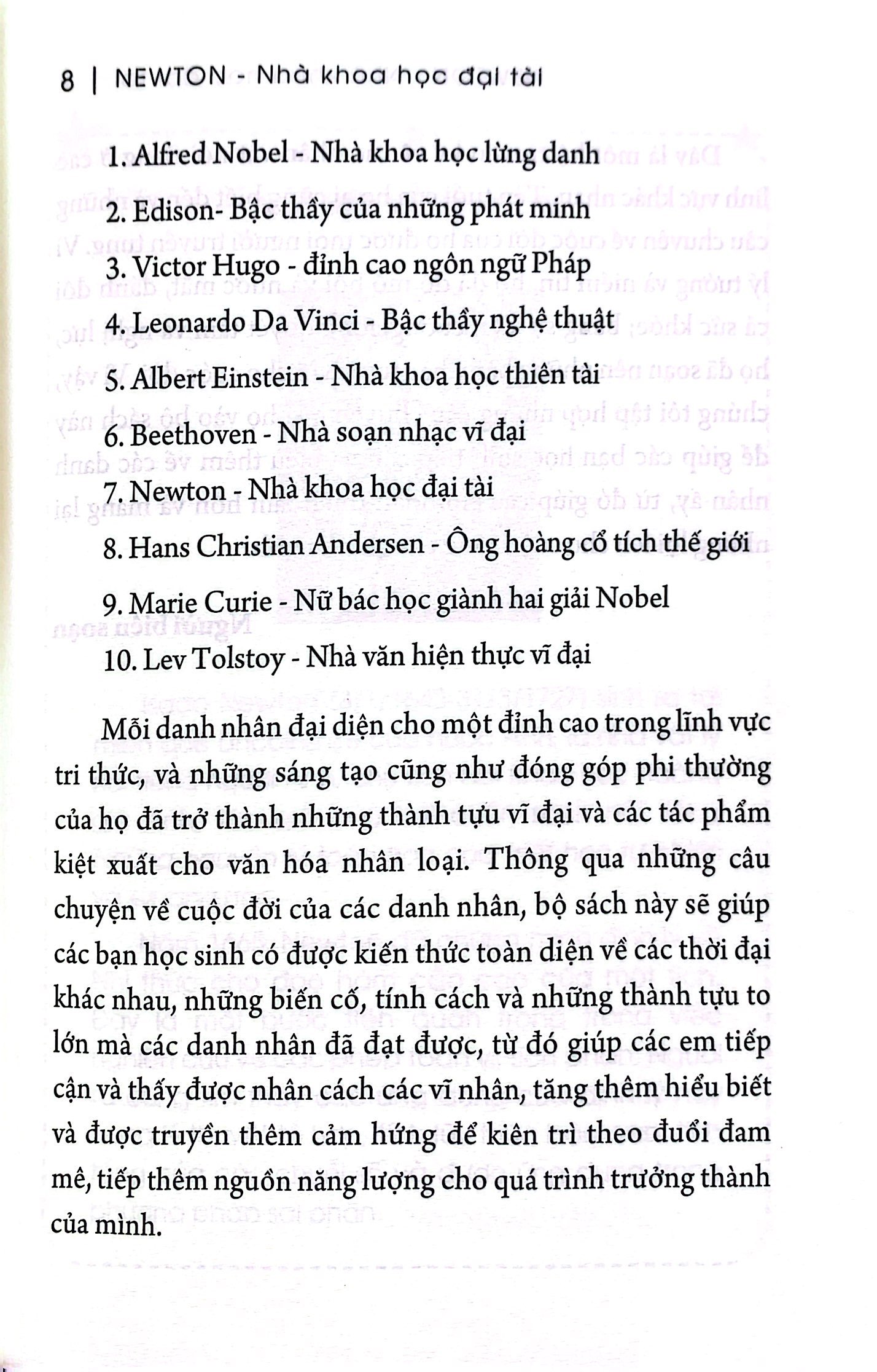 kể chuyện thiên tài nổi tiếng - newton - nhà khoa học đại tài