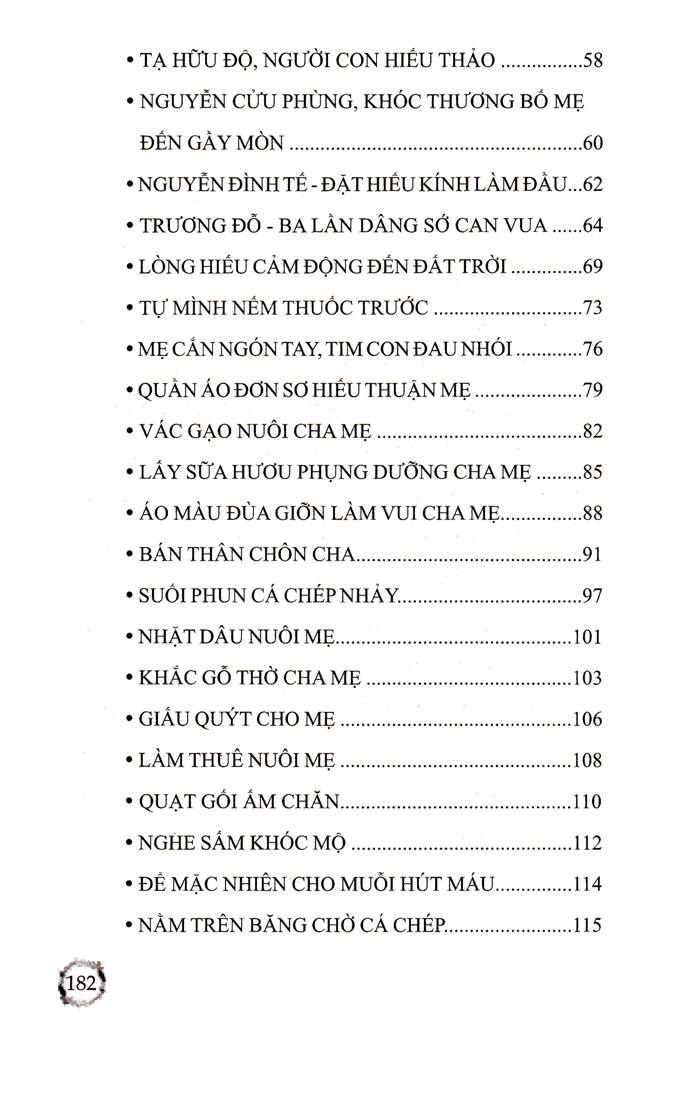 kể chuyện về tấm lòng hiếu thảo (tái bản 2023)