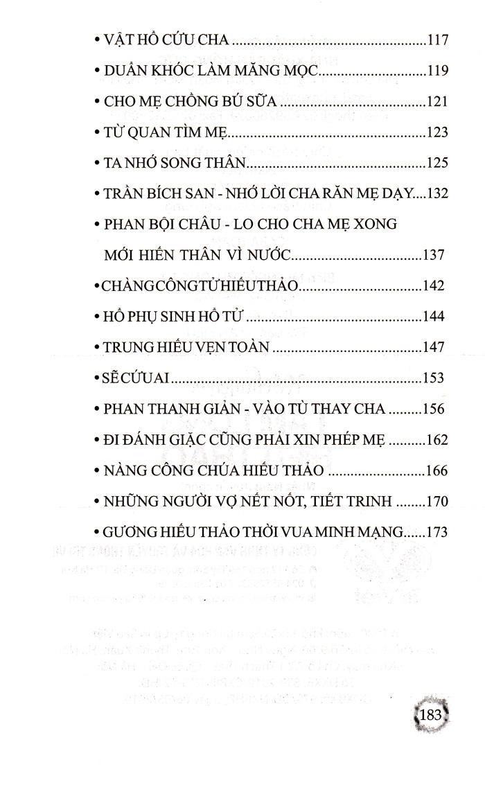kể chuyện về tấm lòng hiếu thảo (tái bản 2023)