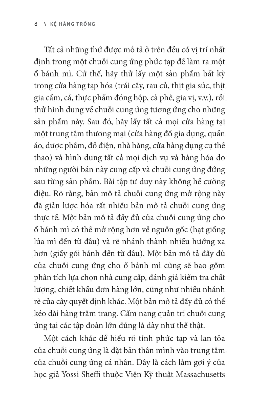 kệ hàng trống - đứt gãy chuỗi cung ứng trong nền kinh tế toàn cầu