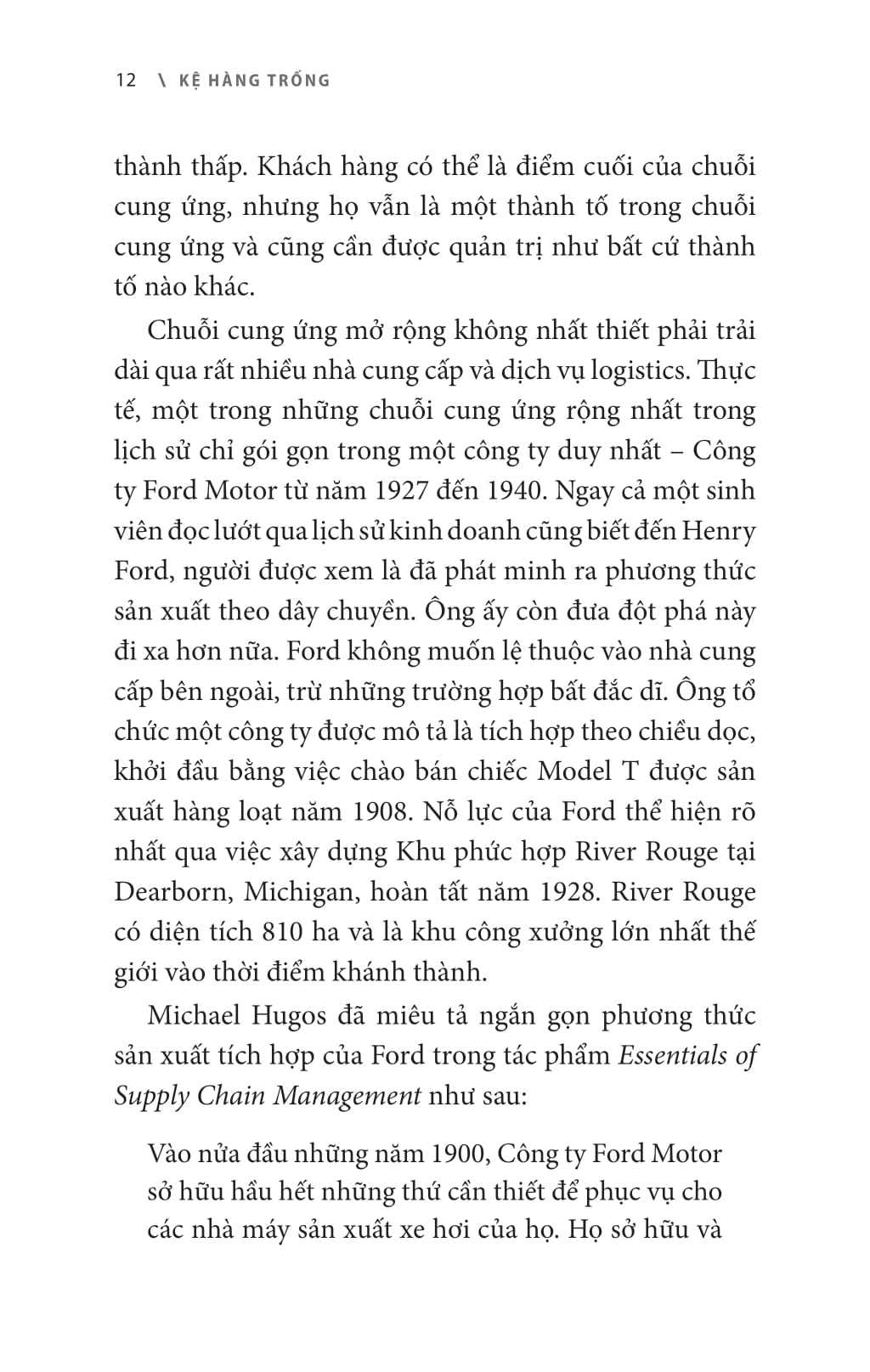 kệ hàng trống - đứt gãy chuỗi cung ứng trong nền kinh tế toàn cầu