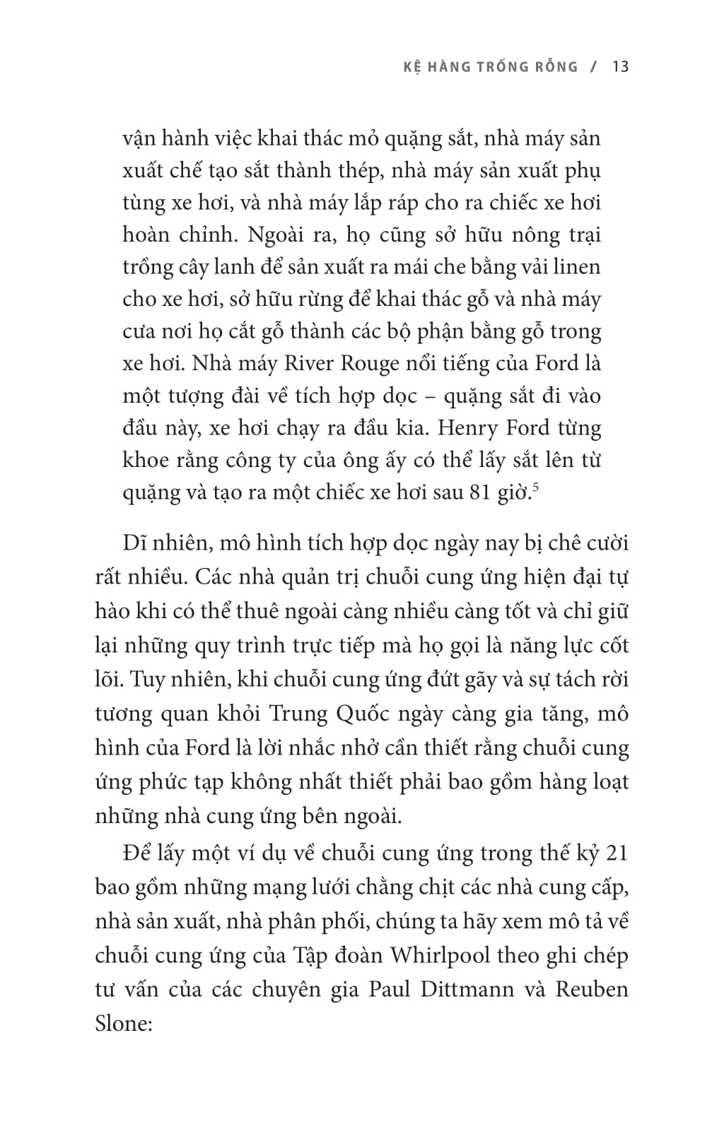 kệ hàng trống - đứt gãy chuỗi cung ứng trong nền kinh tế toàn cầu