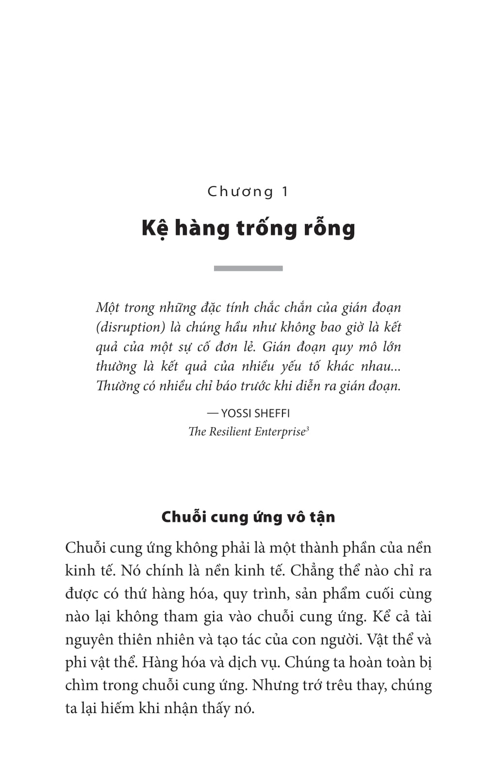 kệ hàng trống - đứt gãy chuỗi cung ứng trong nền kinh tế toàn cầu