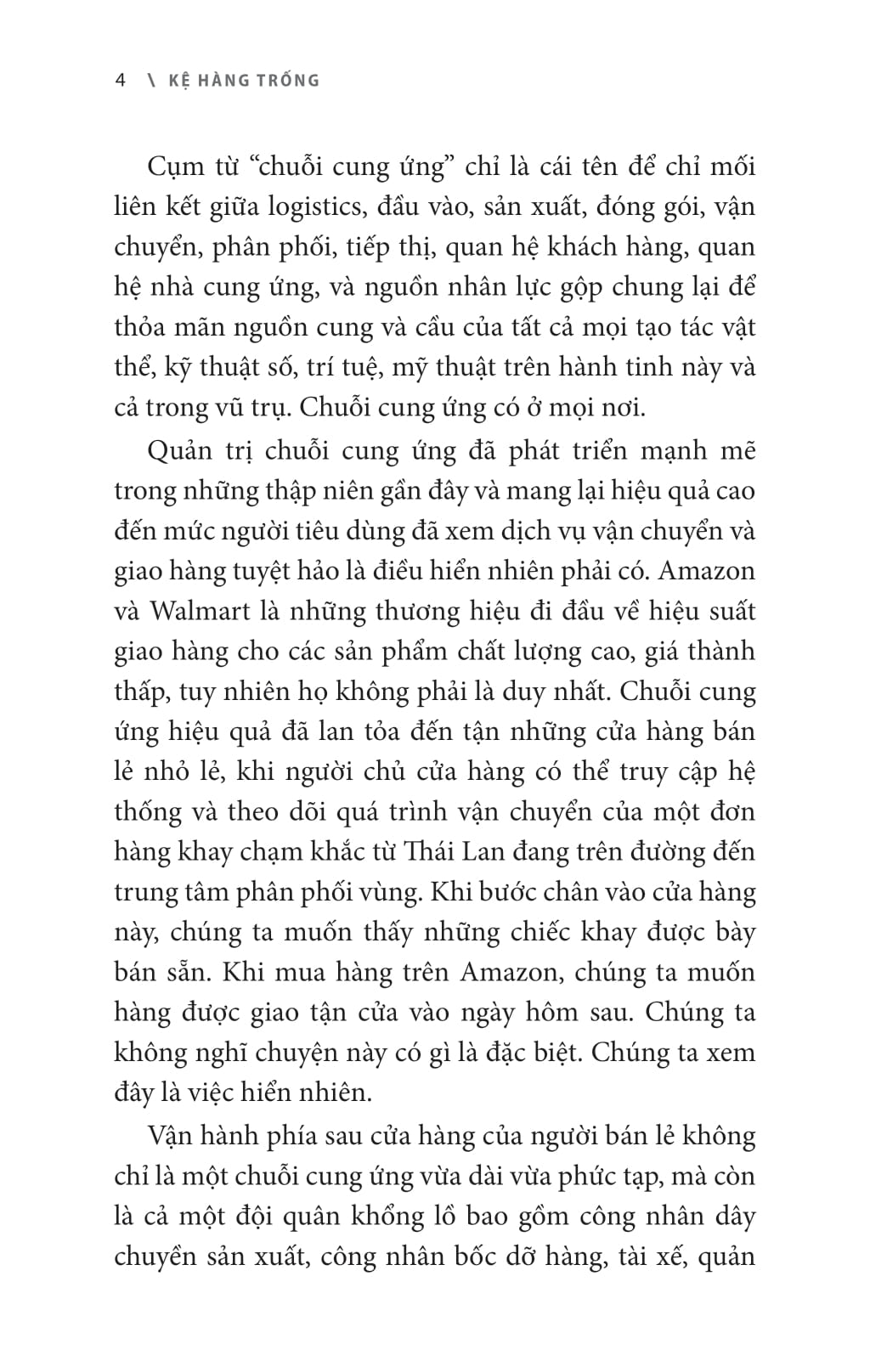 kệ hàng trống - đứt gãy chuỗi cung ứng trong nền kinh tế toàn cầu