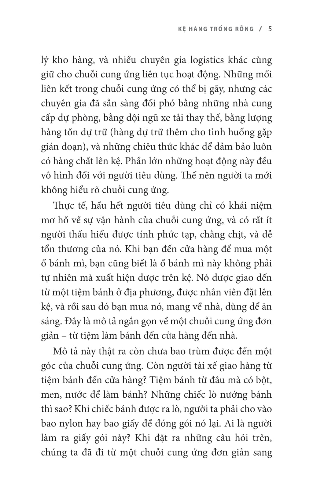 kệ hàng trống - đứt gãy chuỗi cung ứng trong nền kinh tế toàn cầu