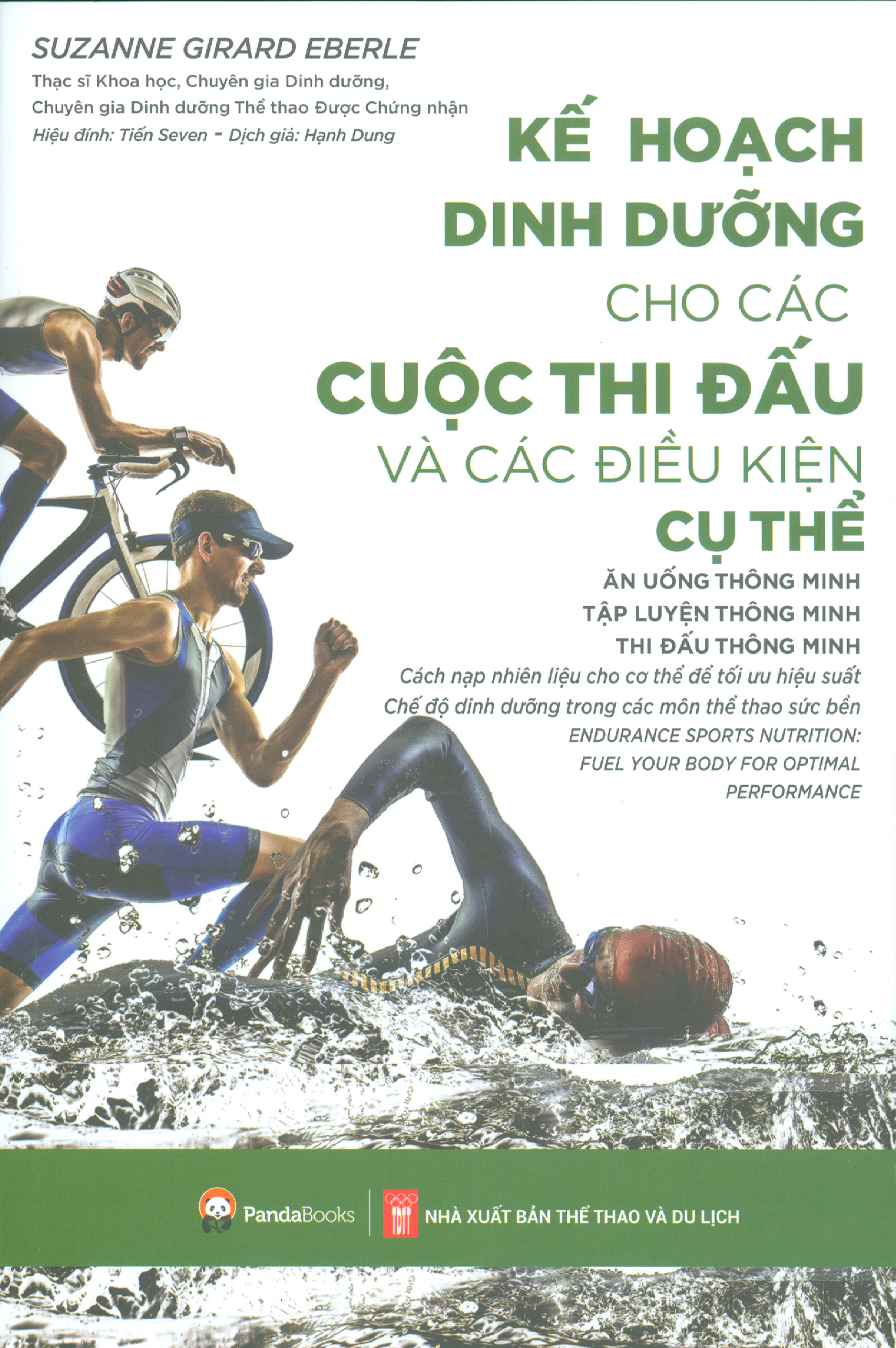 kế hoạch dinh dưỡng cho các cuộc thi đấu và các điều kiện cụ thể