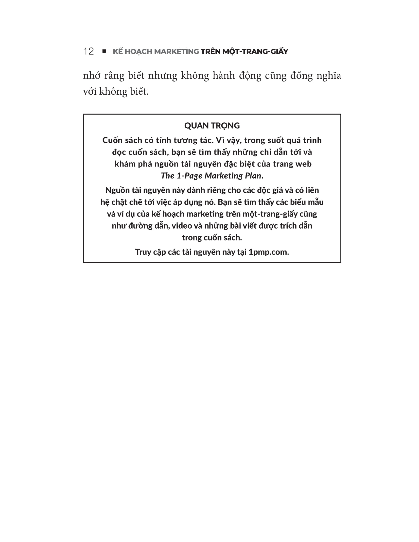 Ke Hoach Marketing Tren Mot Trang Giay - Nhung Chi Dan De Hieu Nhat Cho Mot Ke Hoach Marketing Thong Minh