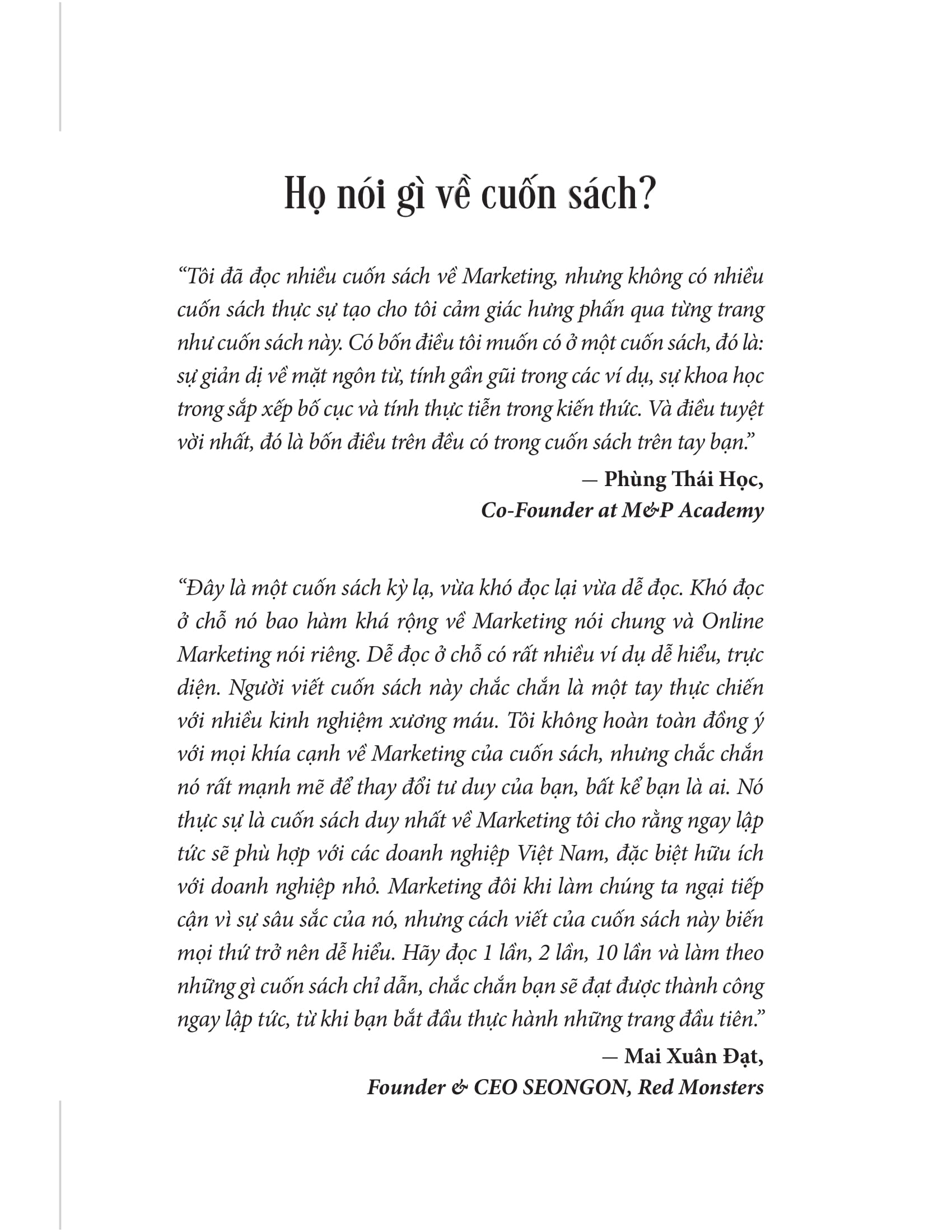 Ke Hoach Marketing Tren Mot Trang Giay - Nhung Chi Dan De Hieu Nhat Cho Mot Ke Hoach Marketing Thong Minh