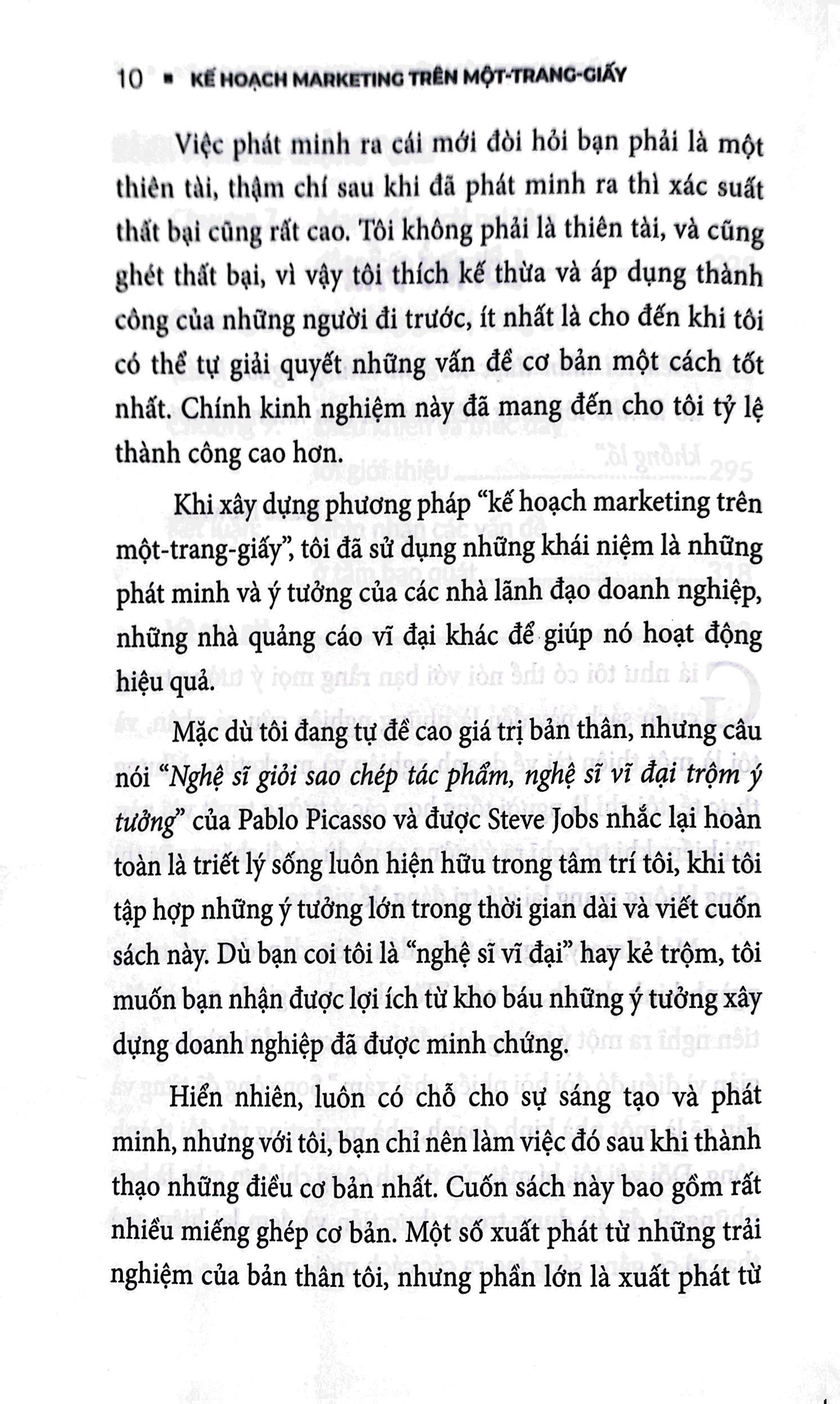 kế hoạch marketing trên một trang giấy (tái bản 2021)