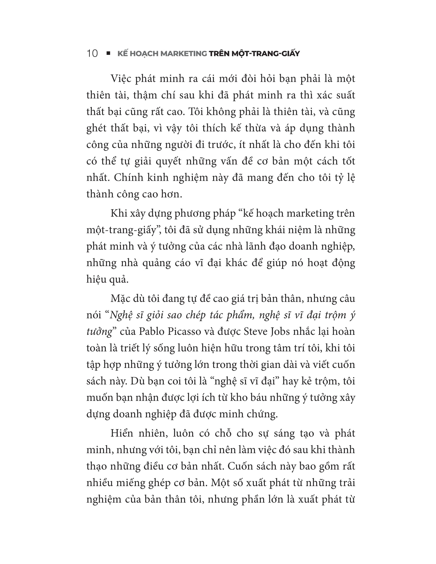 Kế Hoạch Marketing Trên Một Trang Giấy (Tái Bản 2026)