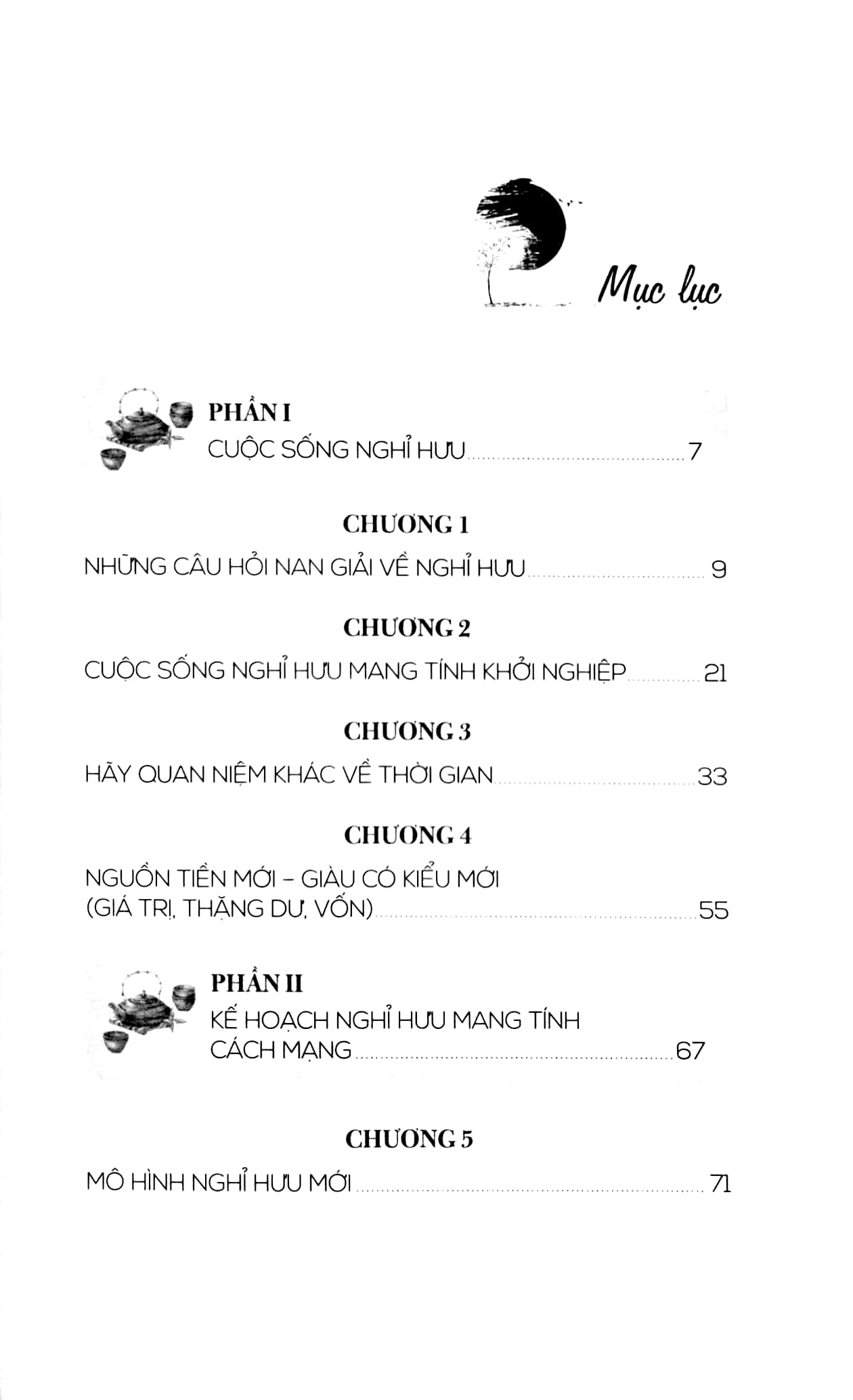 kế hoạch nghỉ hưu sung túc