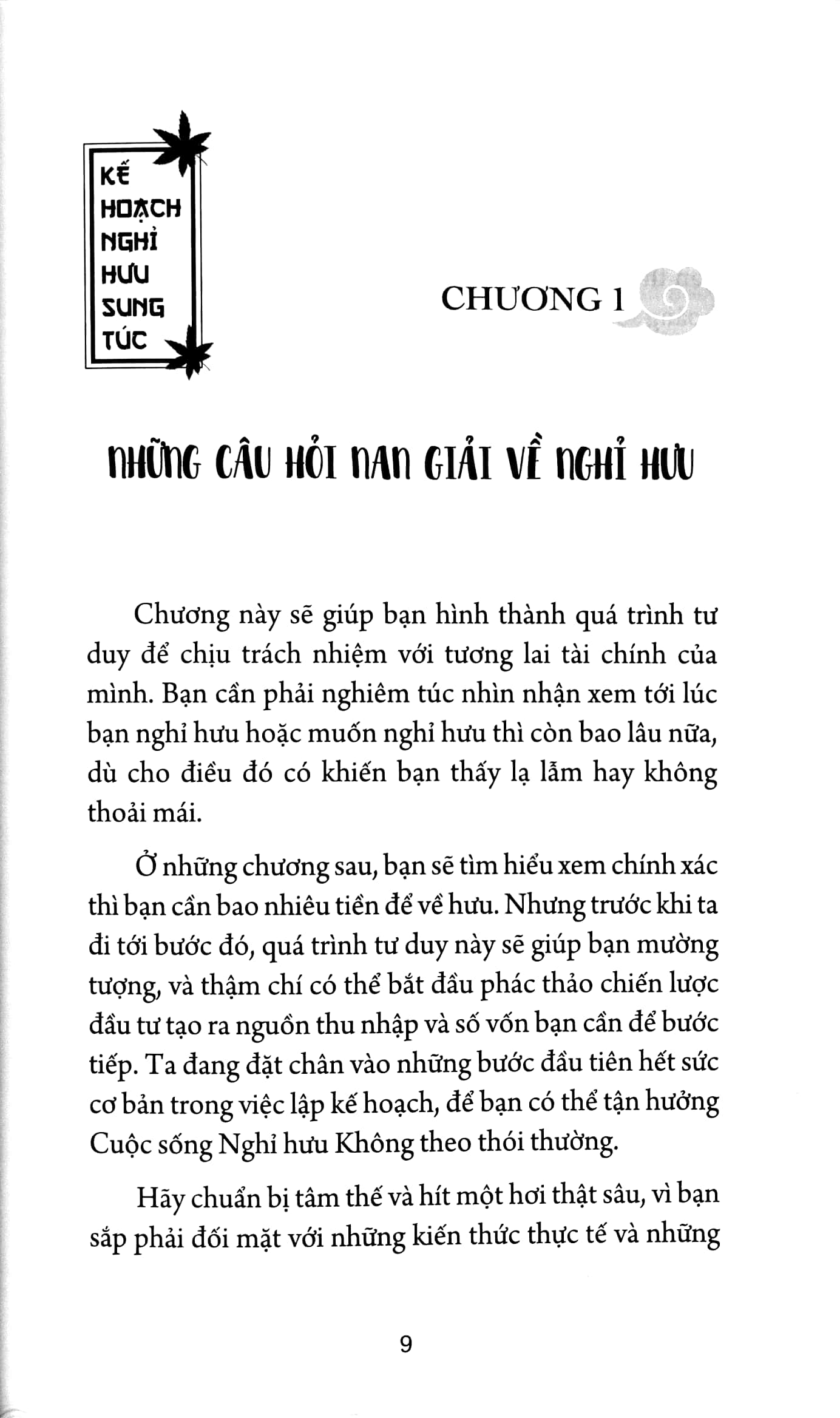 kế hoạch nghỉ hưu sung túc